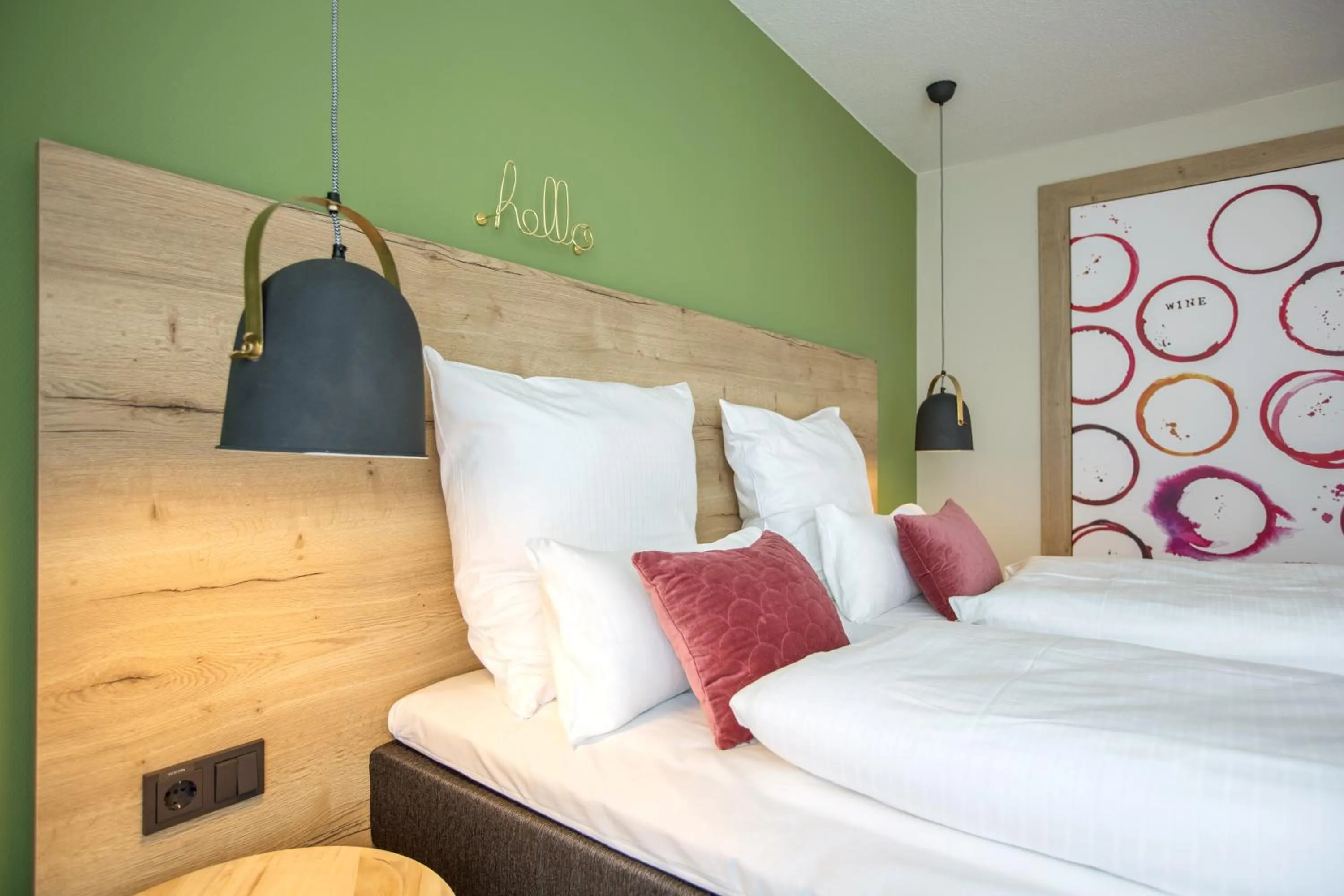 Decorative detail, Bed in Weinbek