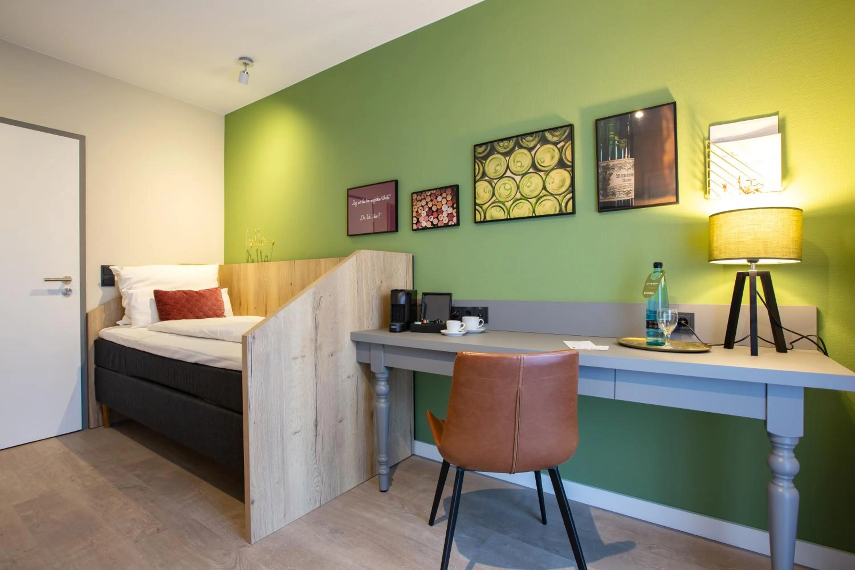 Coffee/tea facilities, Bed in Weinbek