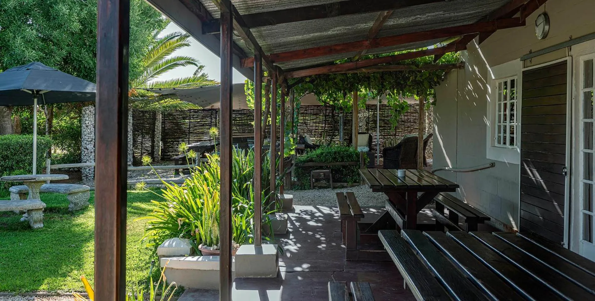 Patio in Kakamas Hotel