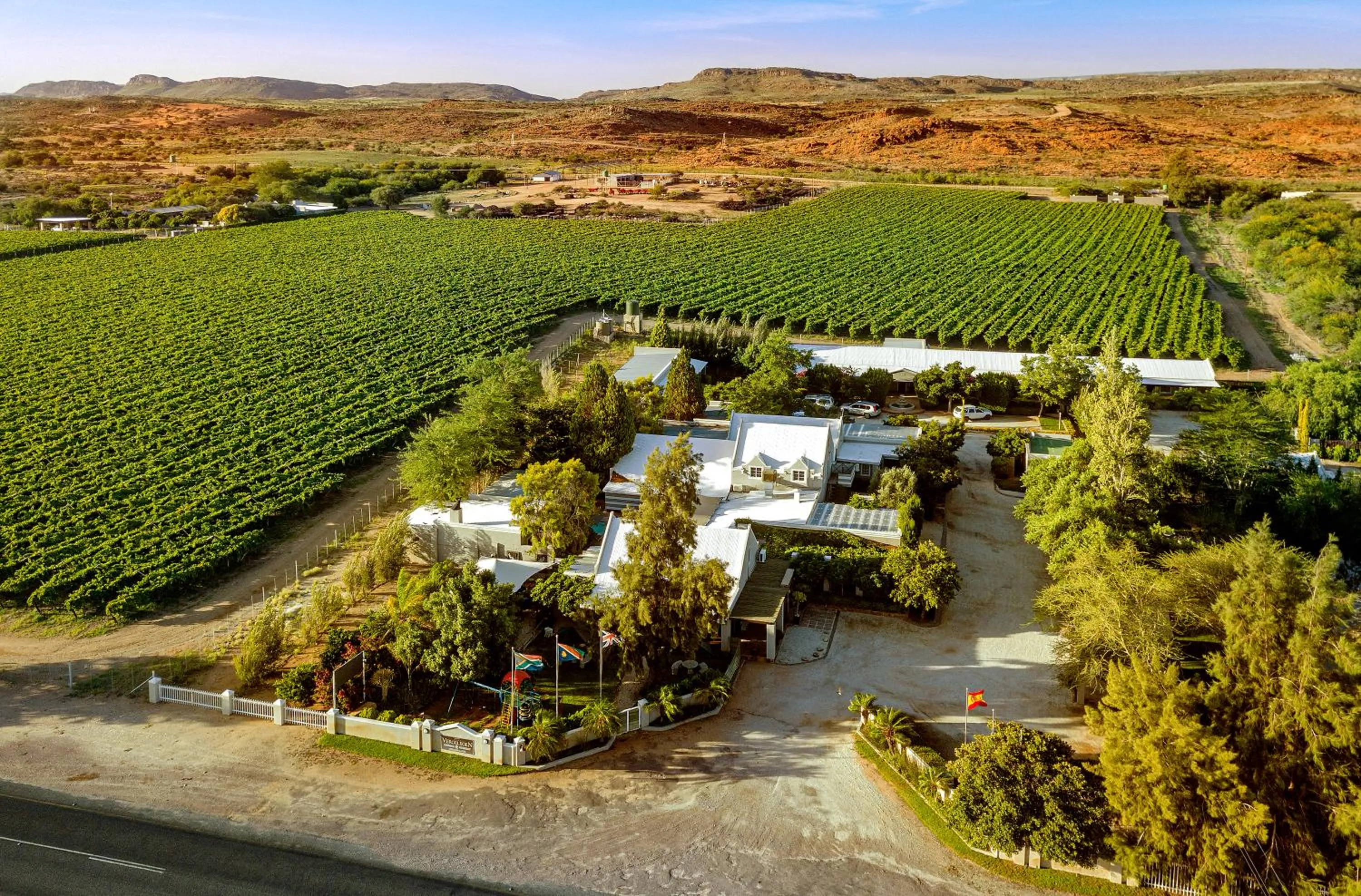 Bird's eye view in Kakamas Hotel