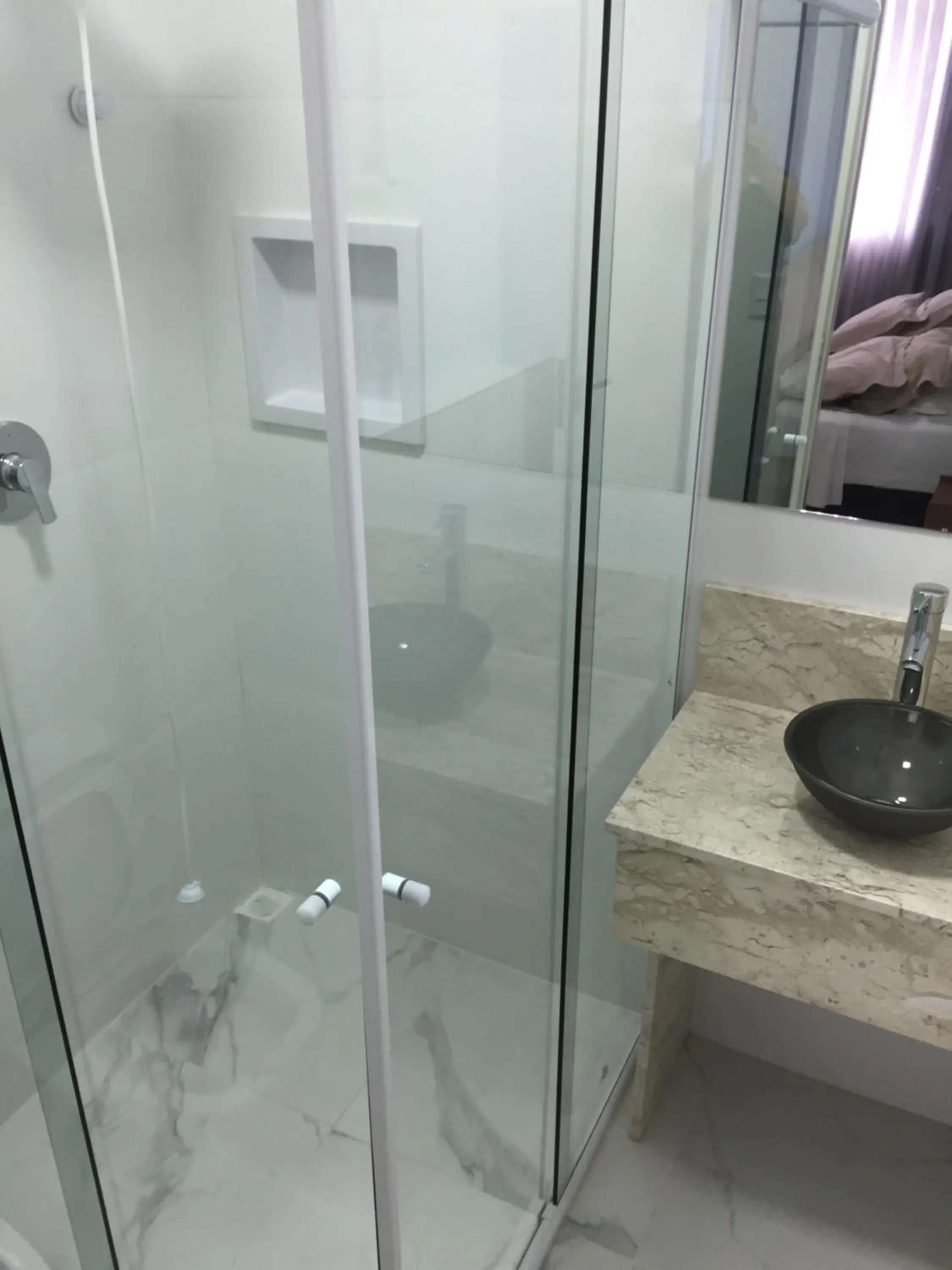 Bathroom in Vila Alaide Praia Hotel