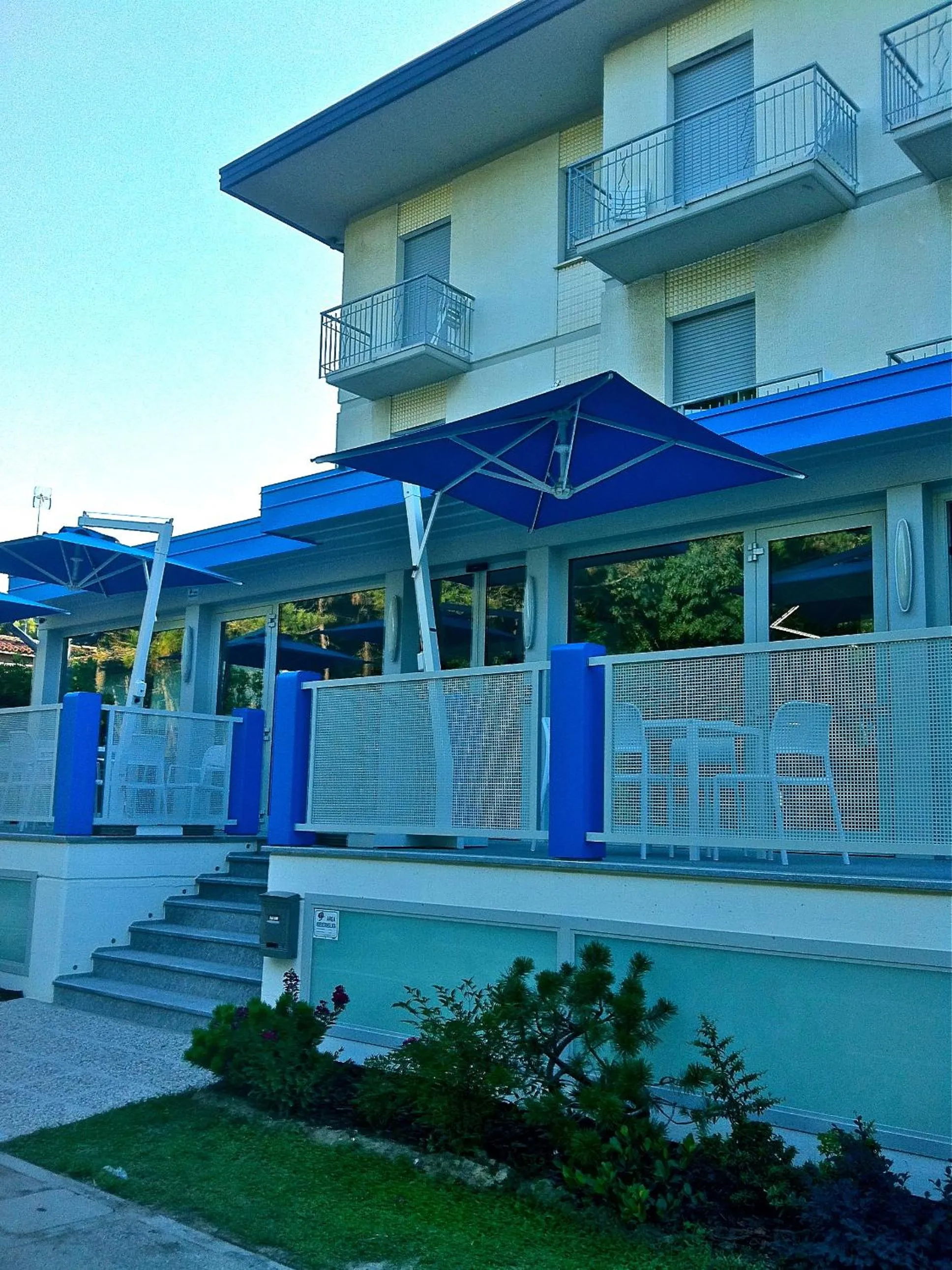 Patio in Hotel Bermuda