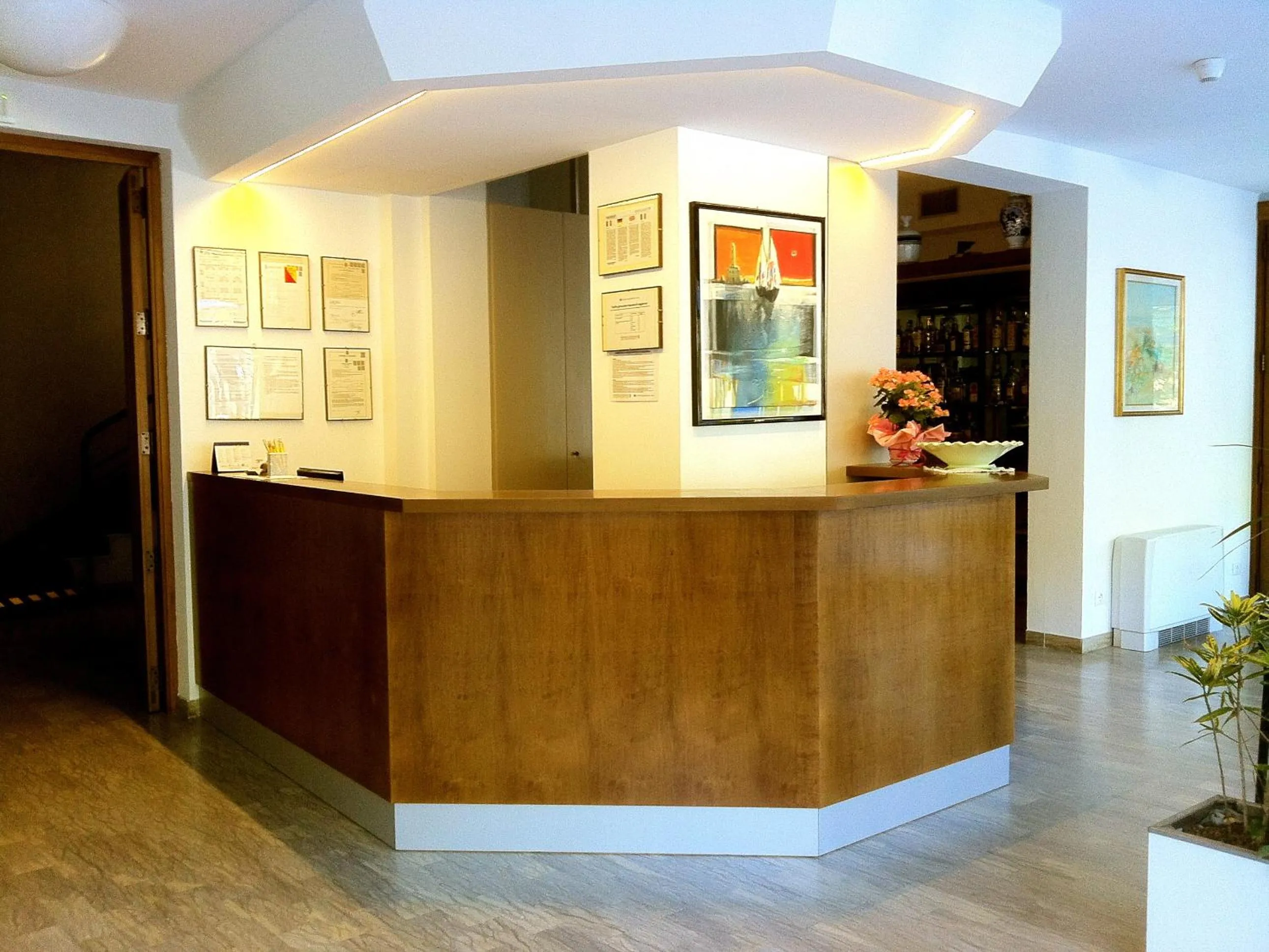 Lobby or reception in Hotel Bermuda