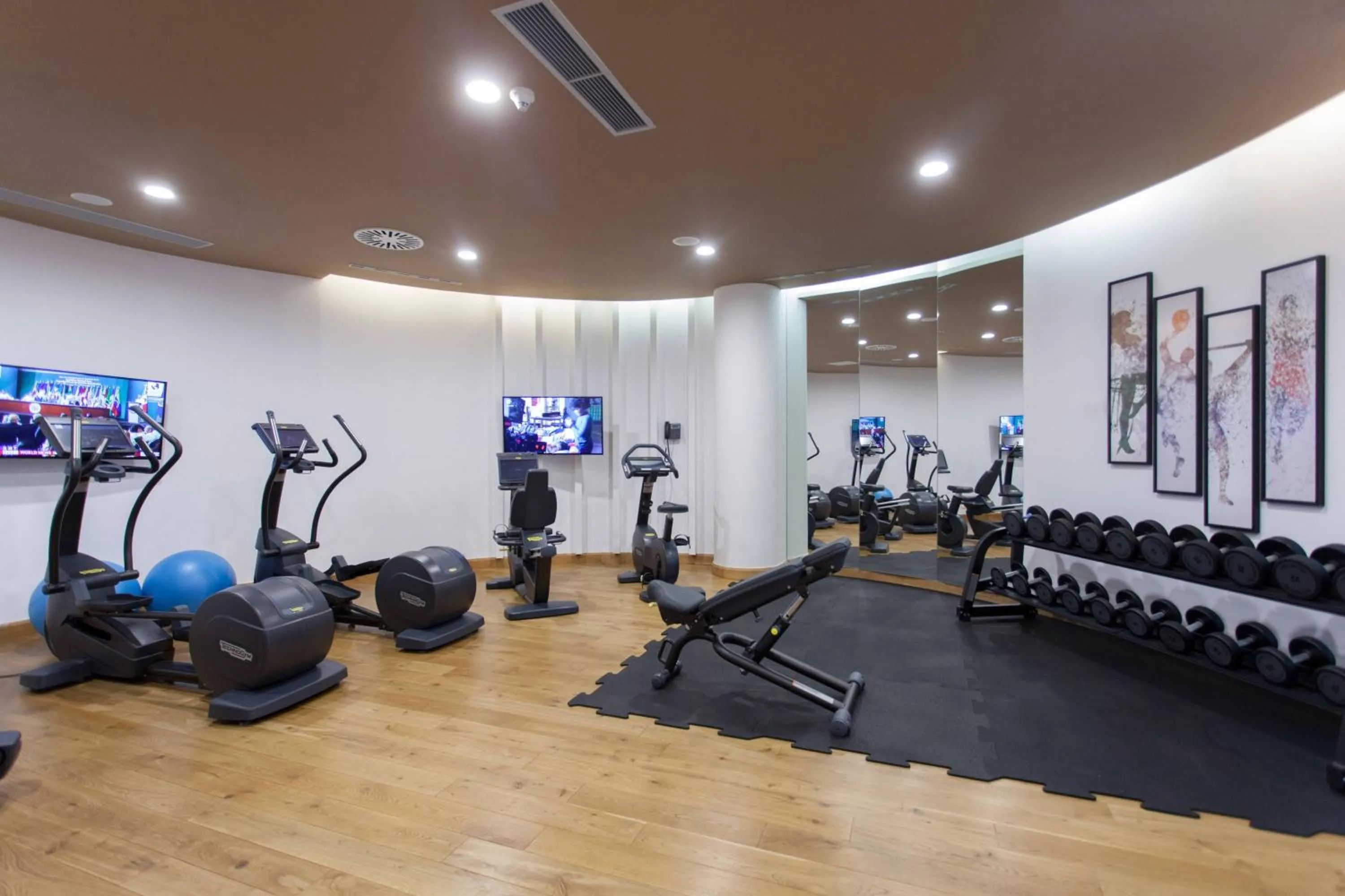 Fitness centre/facilities in Sopot Marriott Resort & Spa