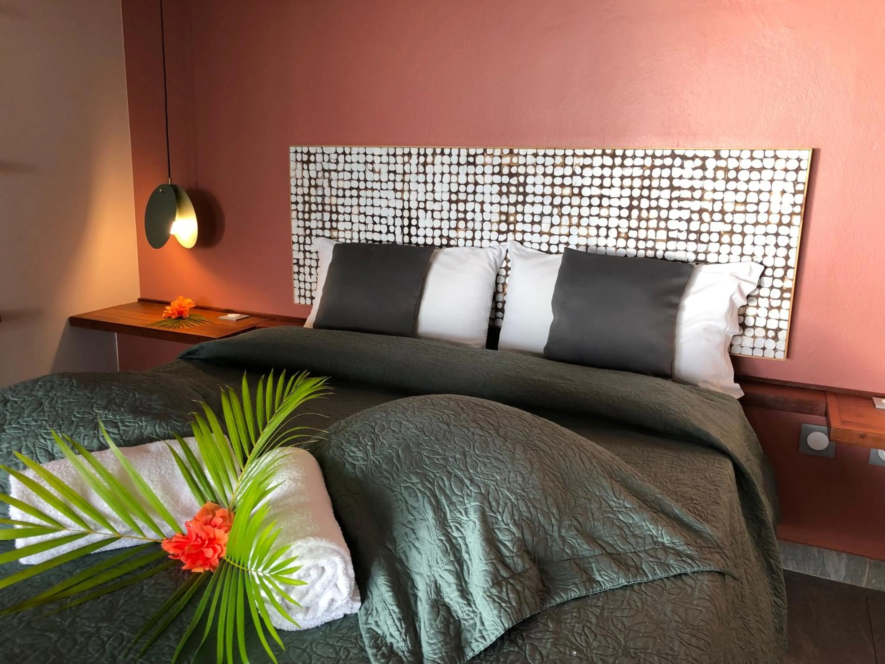 Bedroom, Bed in Habitation Grande Anse Résidence hôtelière