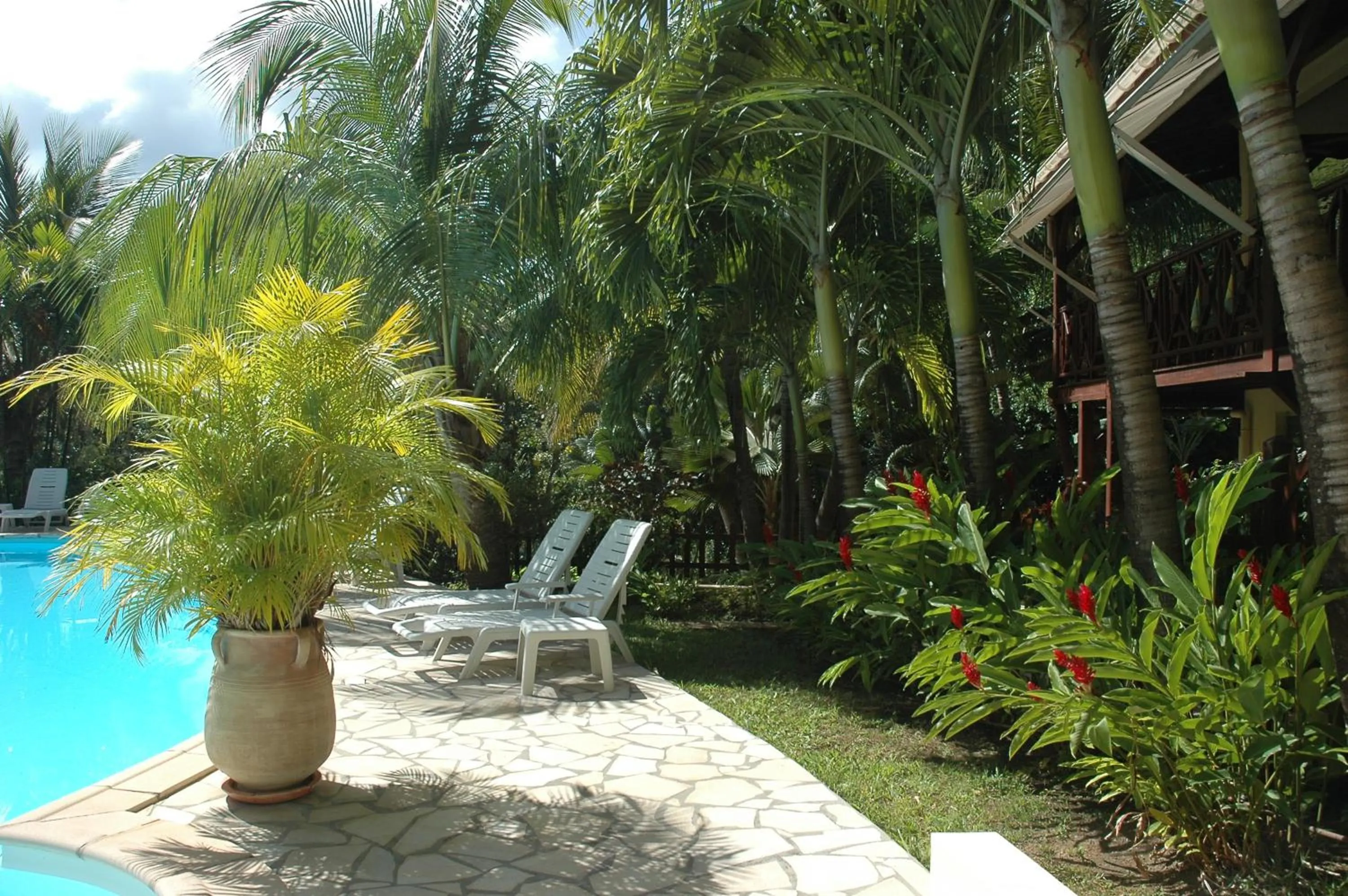 Swimming pool in Habitation Grande Anse Résidence hôtelière