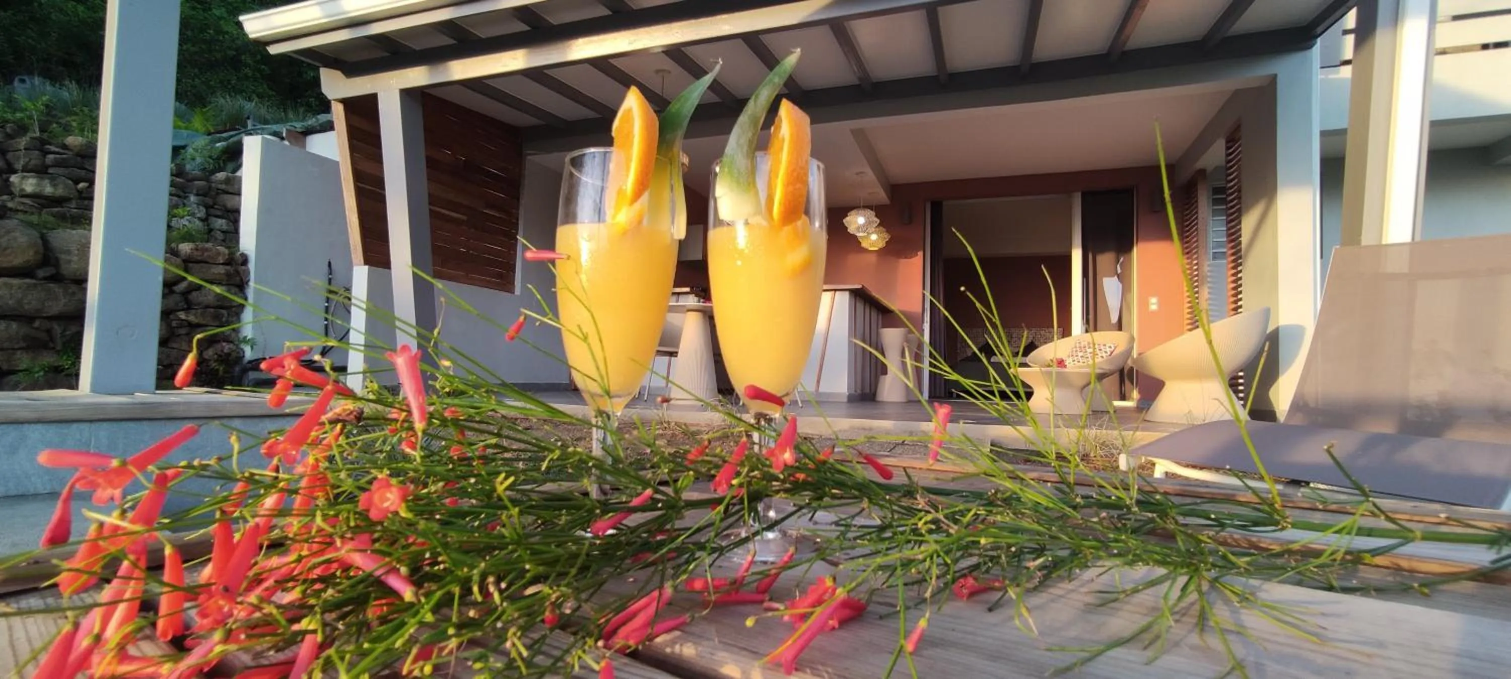 Garden view in Habitation Grande Anse Résidence hôtelière