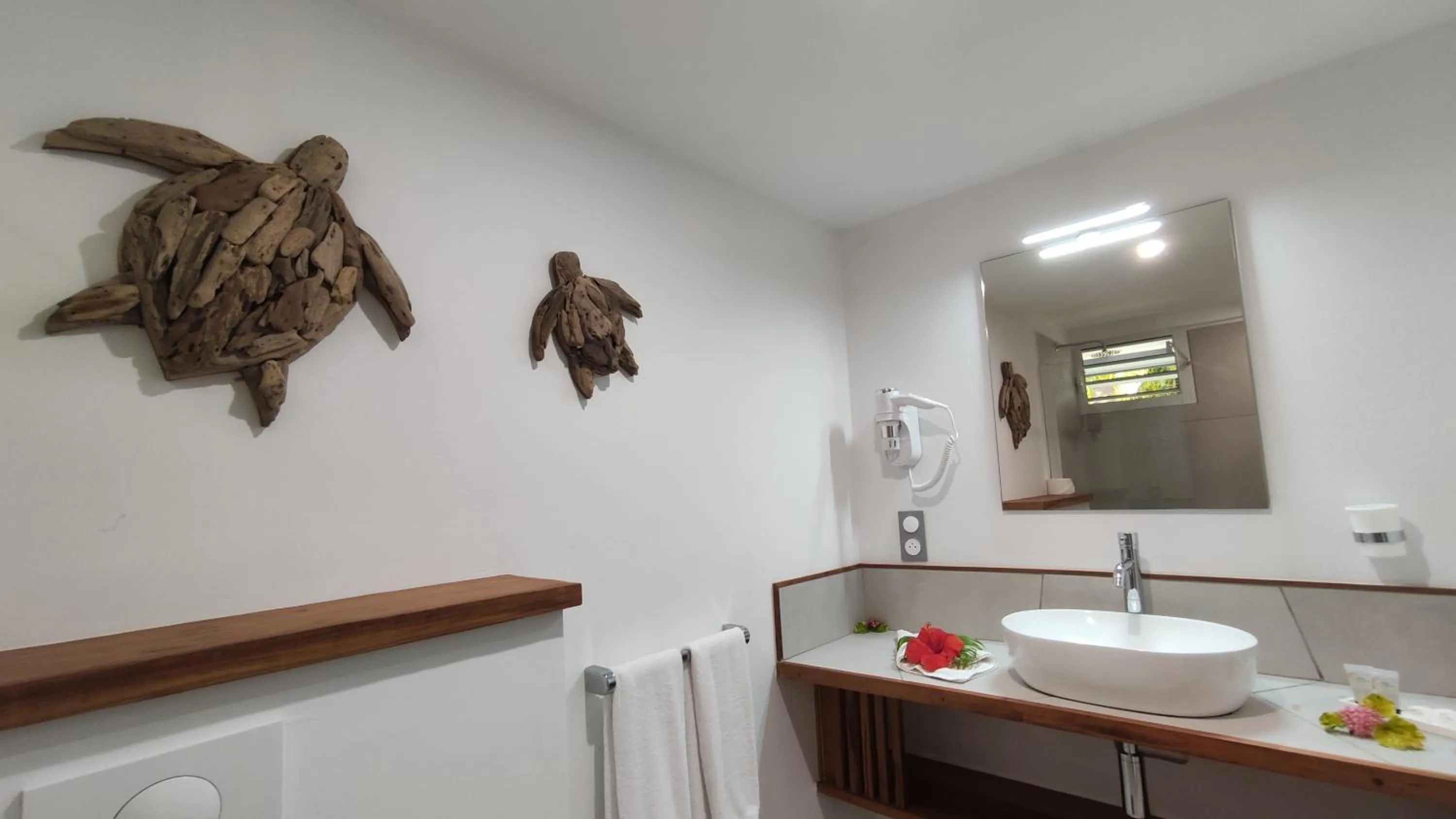 Bathroom in Habitation Grande Anse Résidence hôtelière