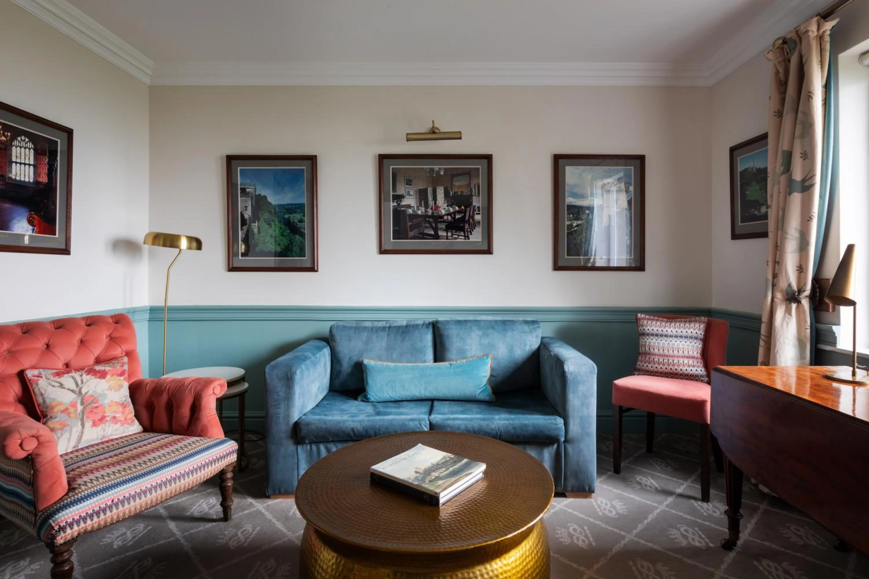 Seating area in The Devonshire Arms Hotel at Bolton Abbey