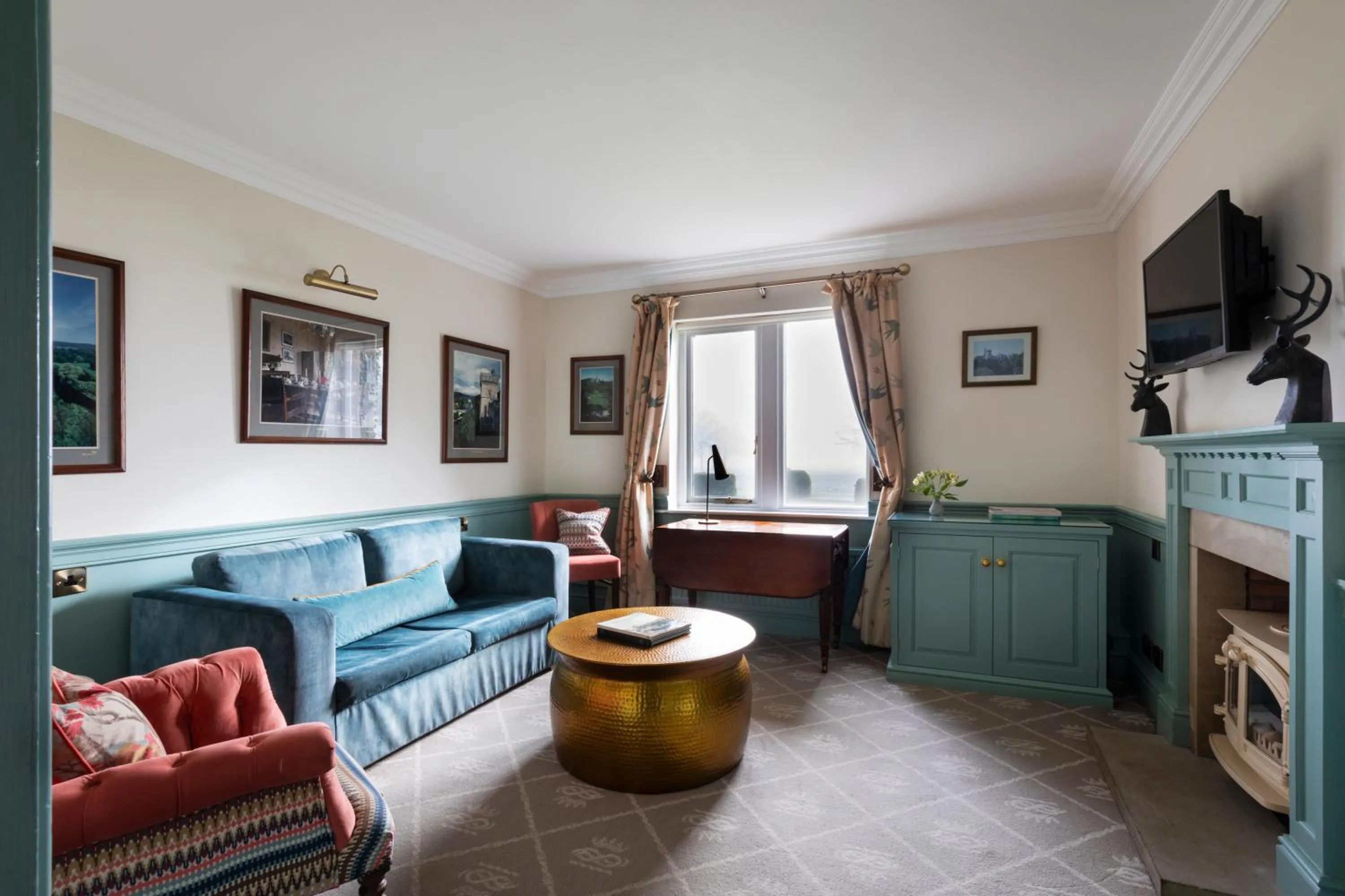 Seating area in The Devonshire Arms Hotel at Bolton Abbey