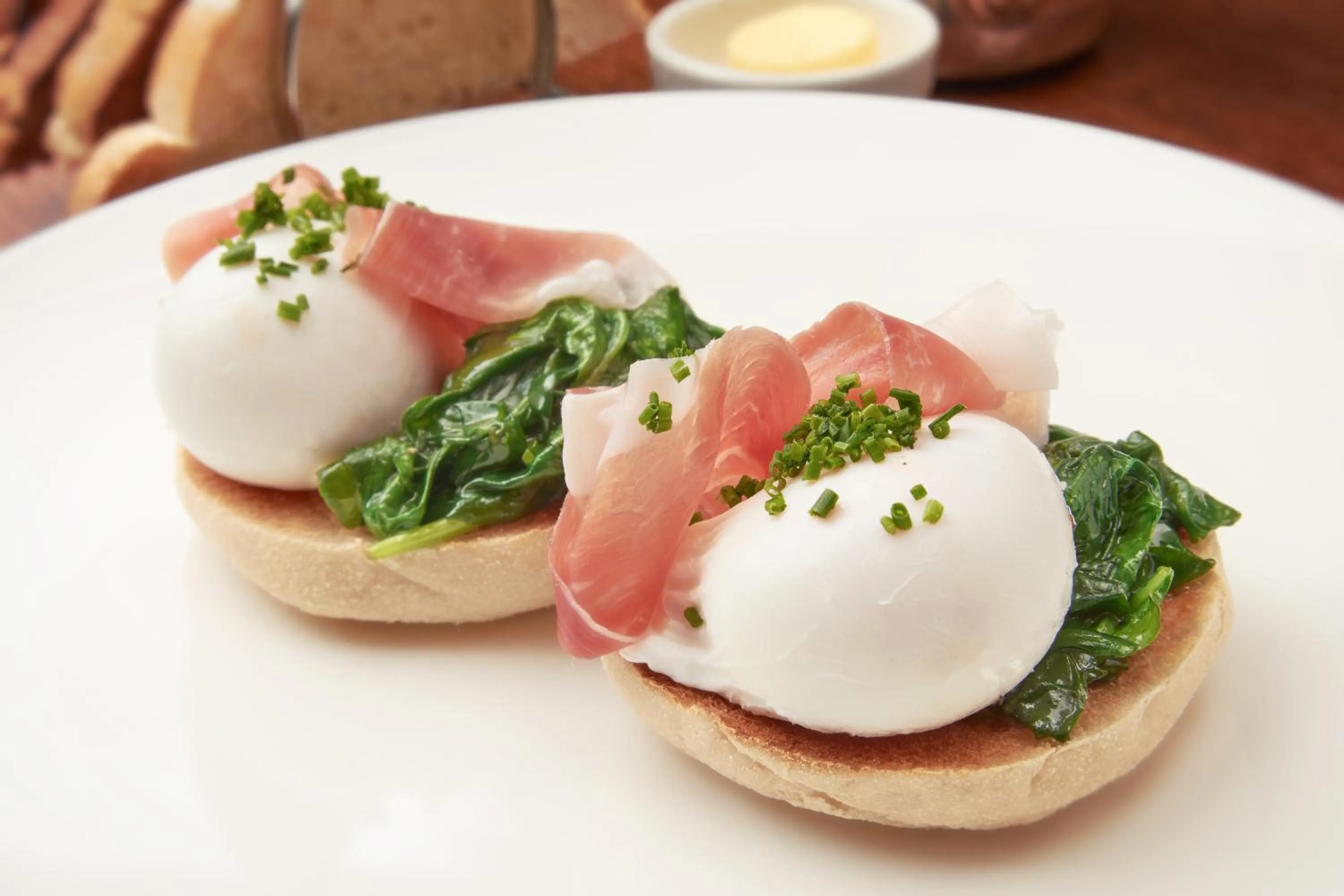 English/Irish breakfast in The Devonshire Arms Hotel at Bolton Abbey