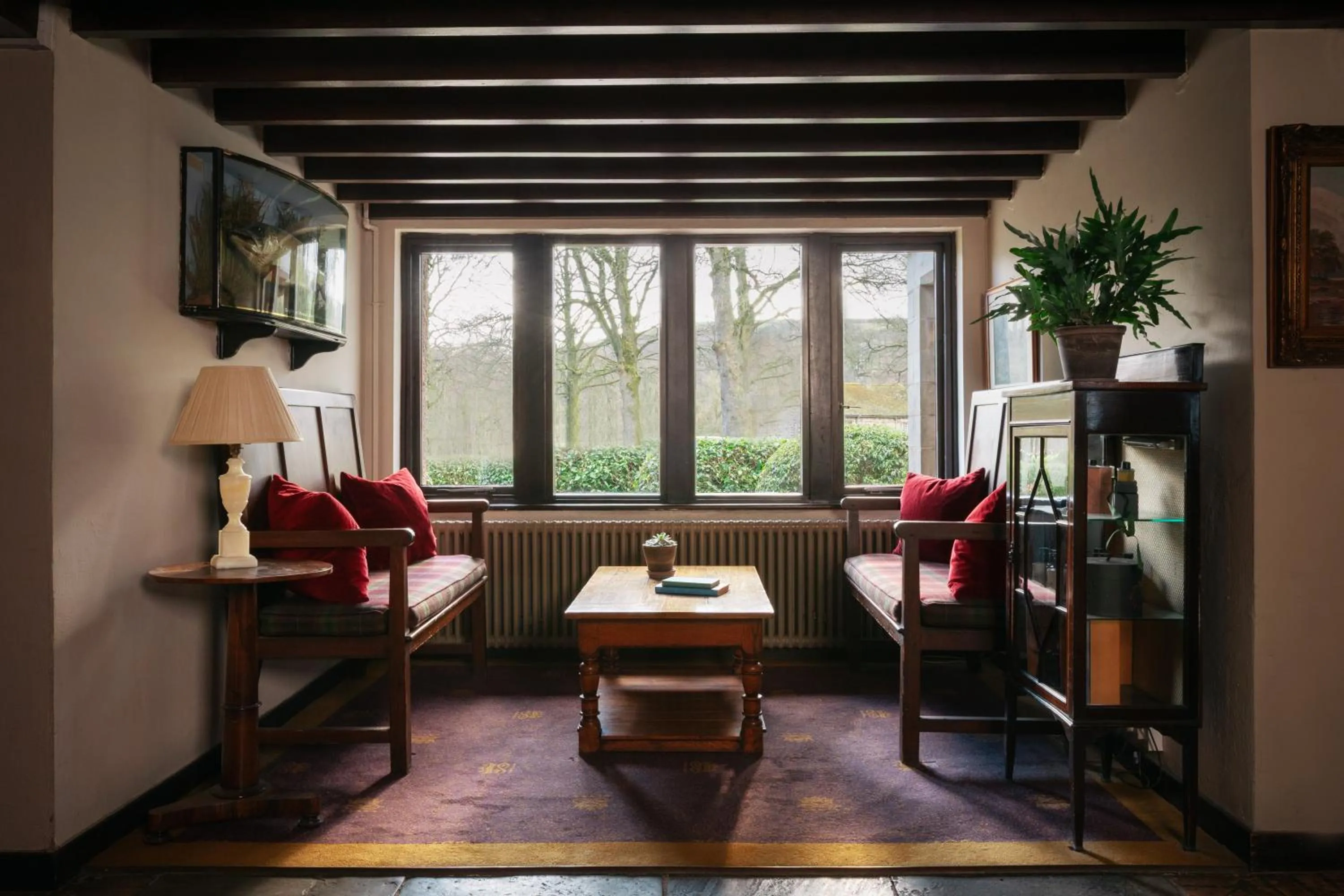 Lobby or reception in The Devonshire Arms Hotel at Bolton Abbey