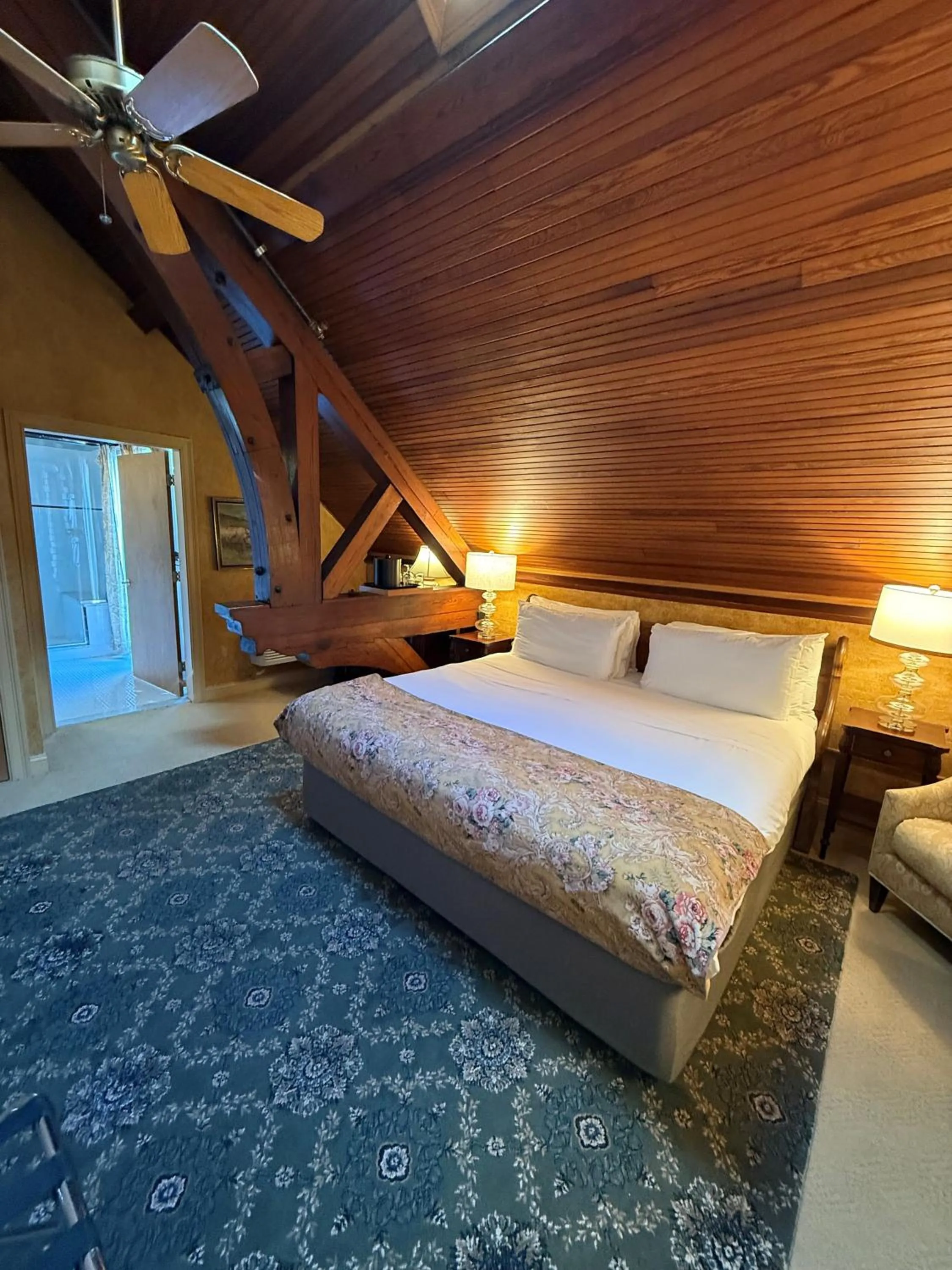 Bed in Belfry Inn and Bistro