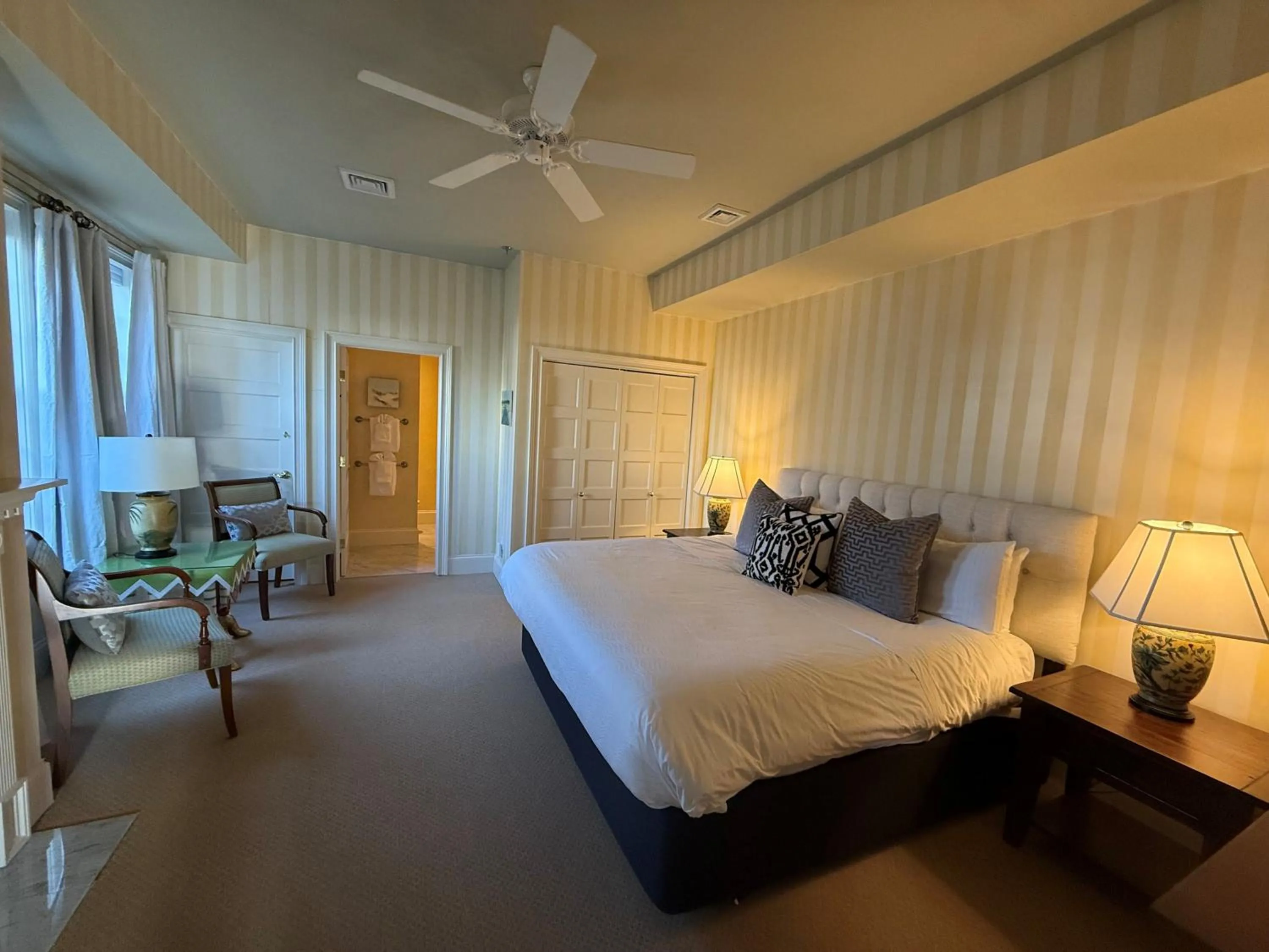 Bed in Belfry Inn and Bistro