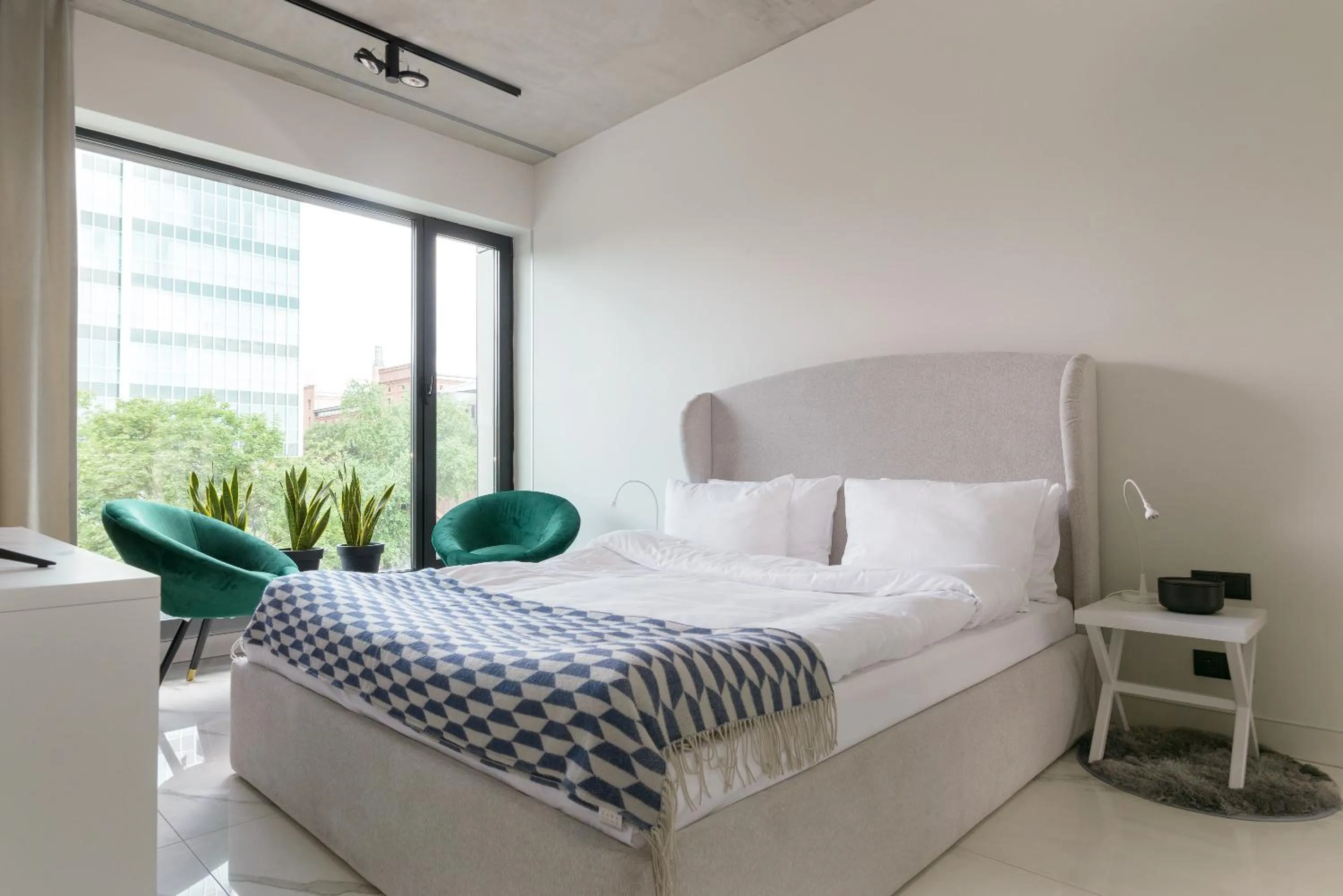 Bed in Centro Design Apartments - Półwiejska