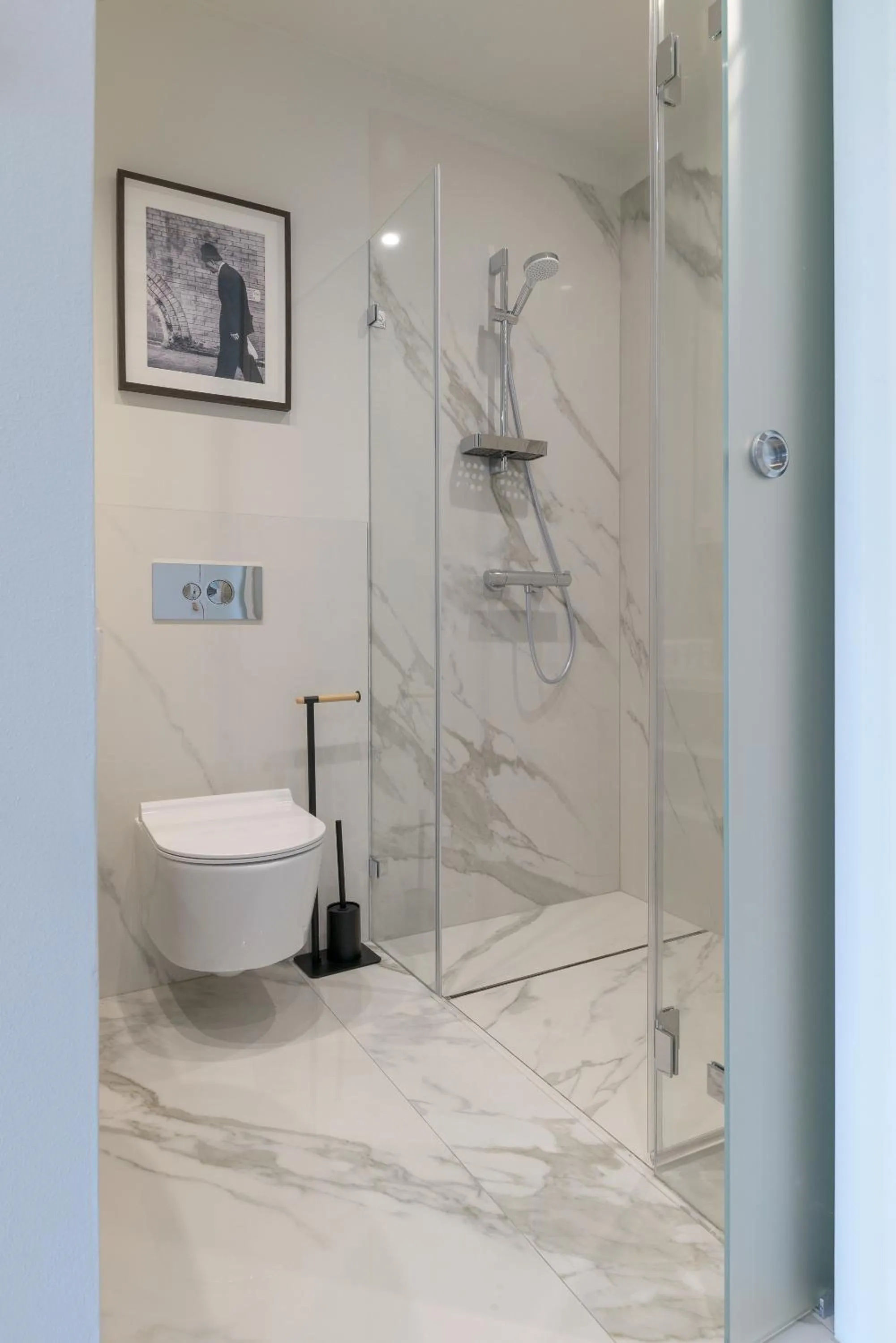 Toilet in Centro Design Apartments - Półwiejska