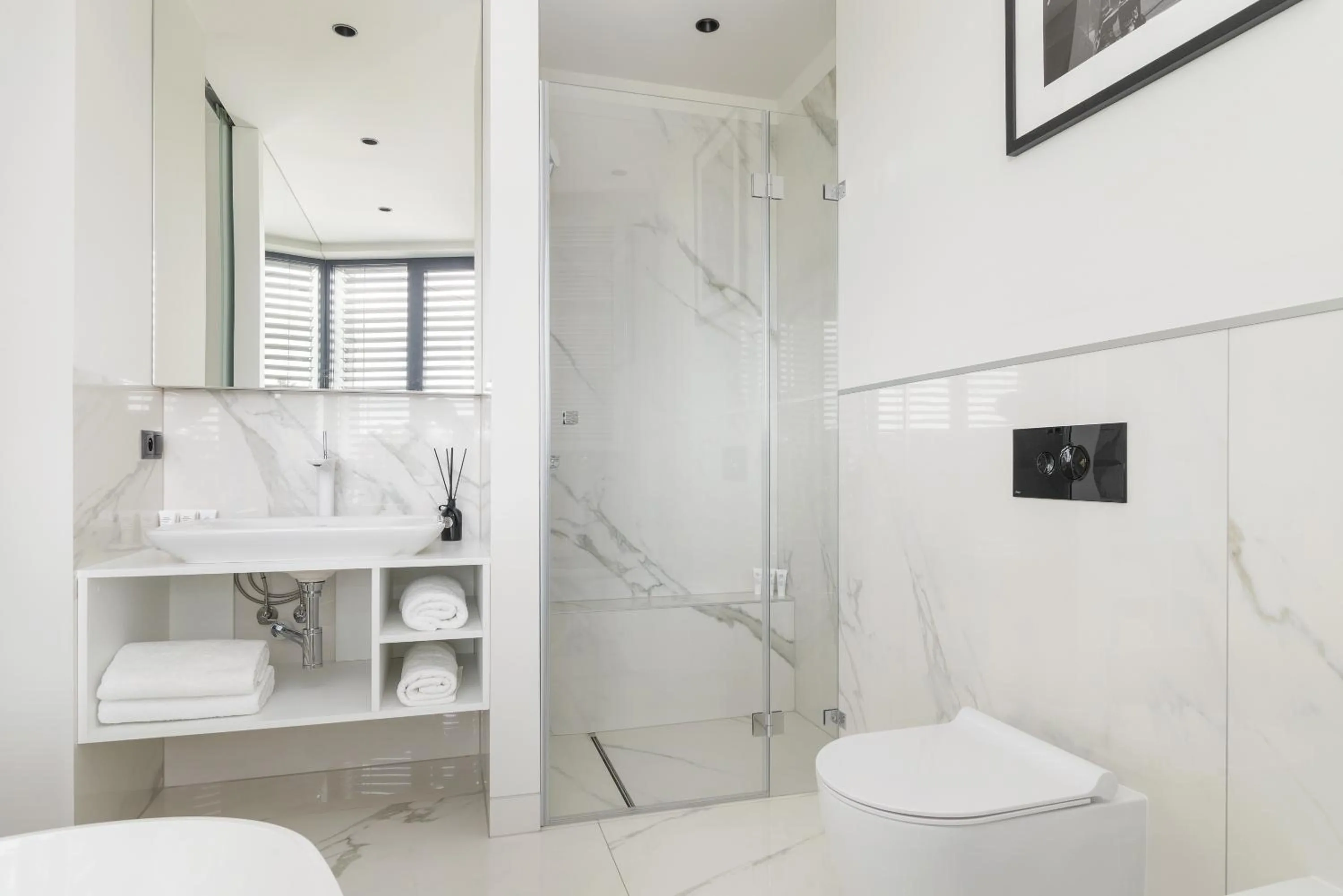 Shower in Centro Design Apartments - Półwiejska