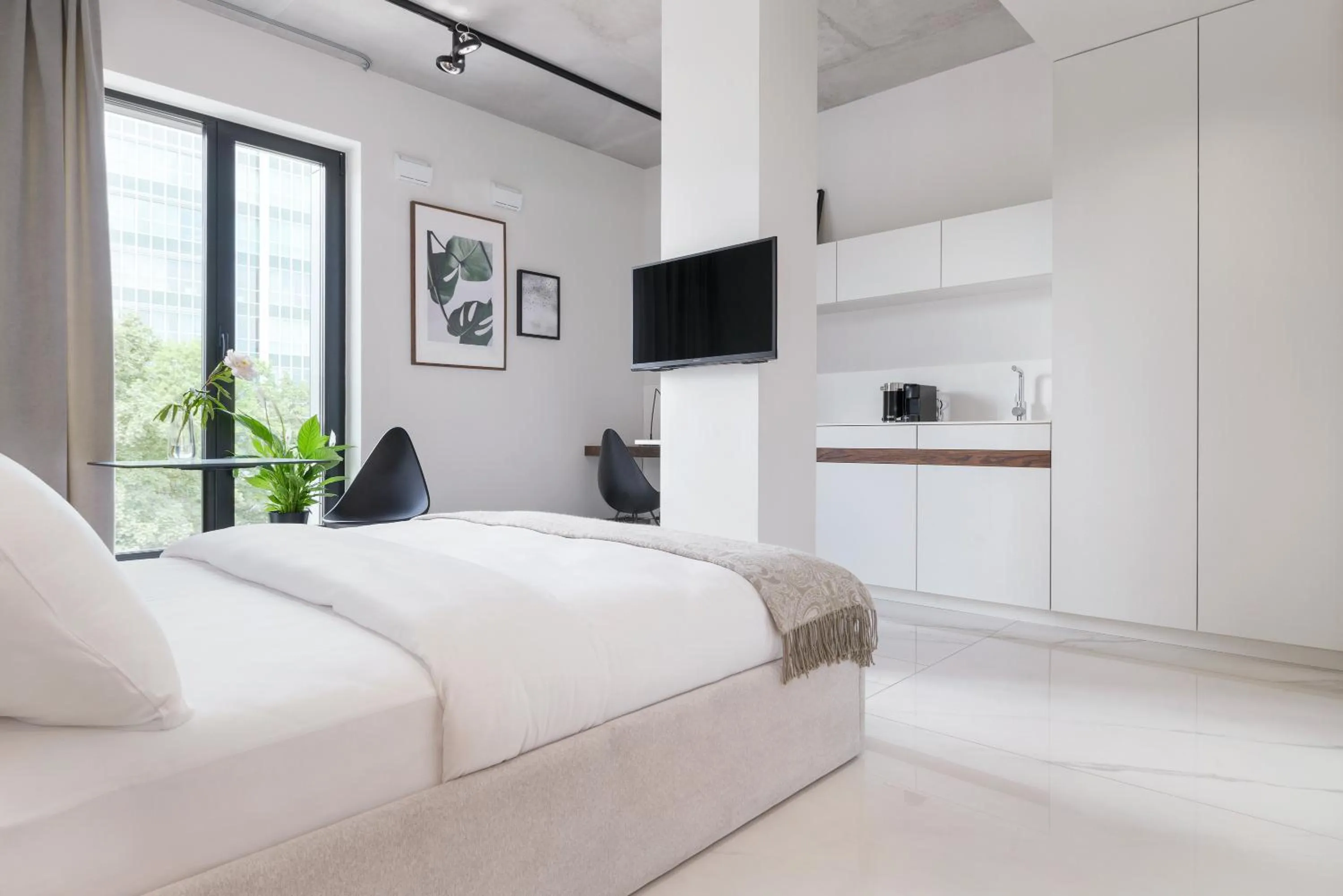 Photo of the whole room, Bed in Centro Design Apartments - Półwiejska