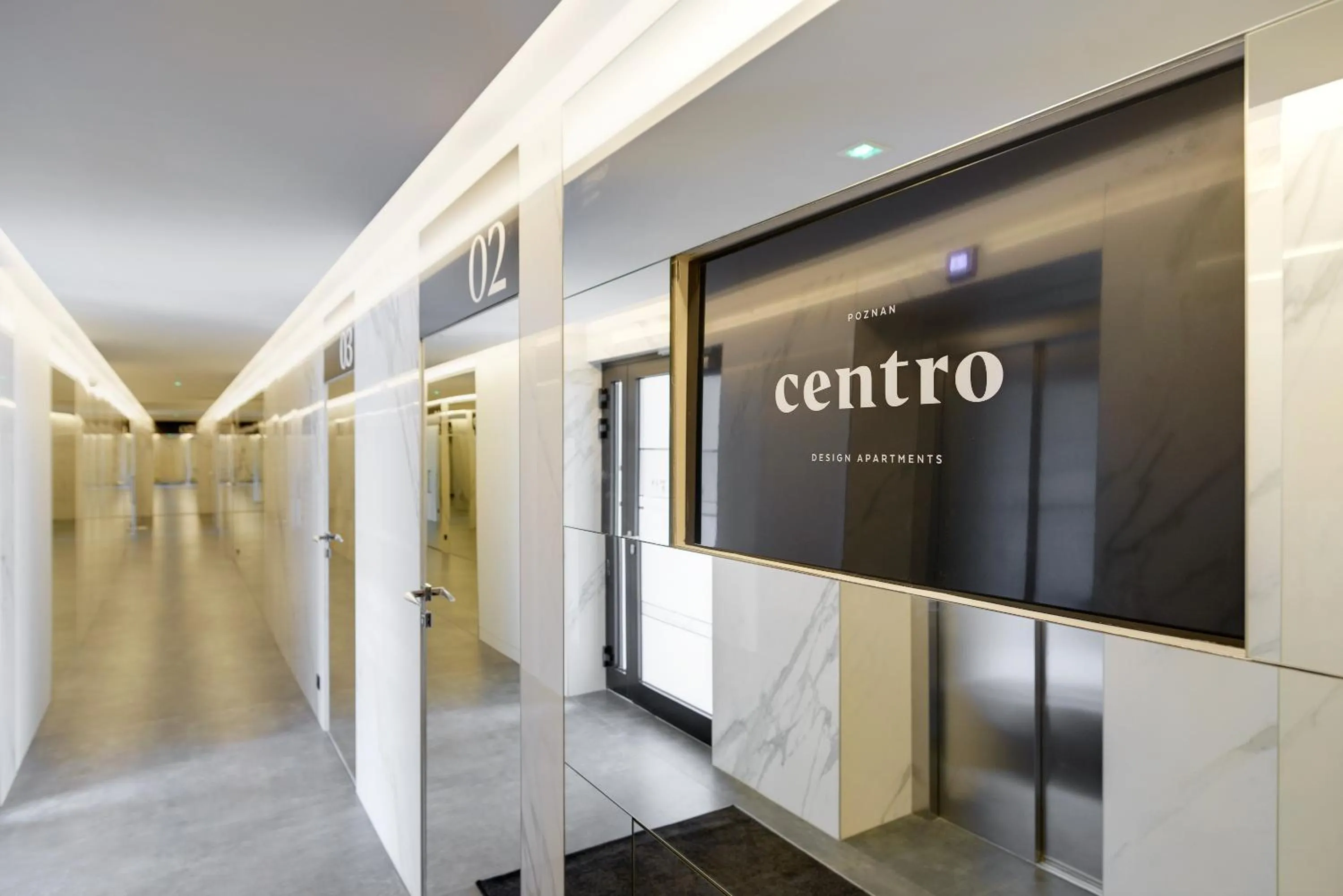 Lobby or reception in Centro Design Apartments - Półwiejska