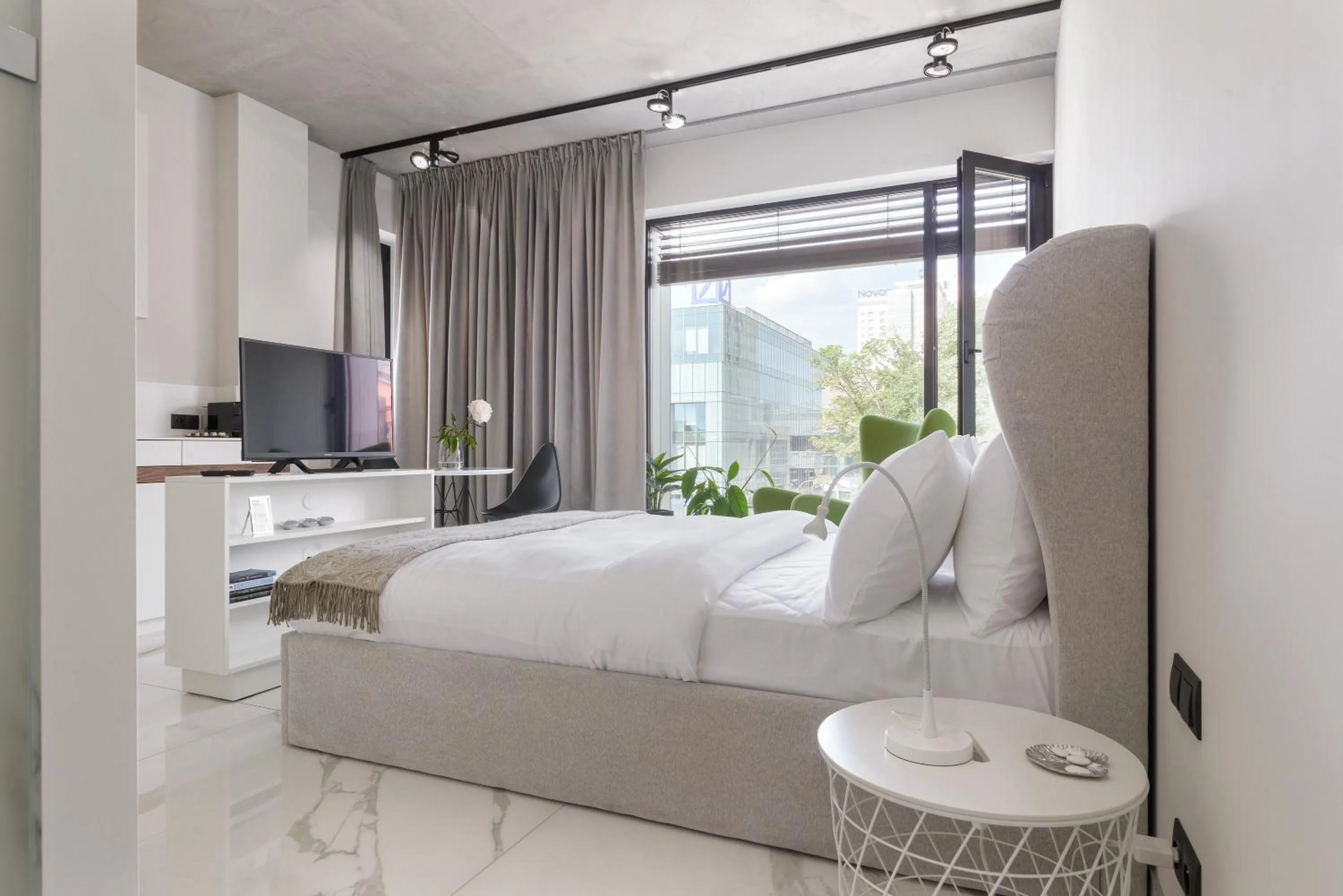 Photo of the whole room, Bed in Centro Design Apartments - Półwiejska