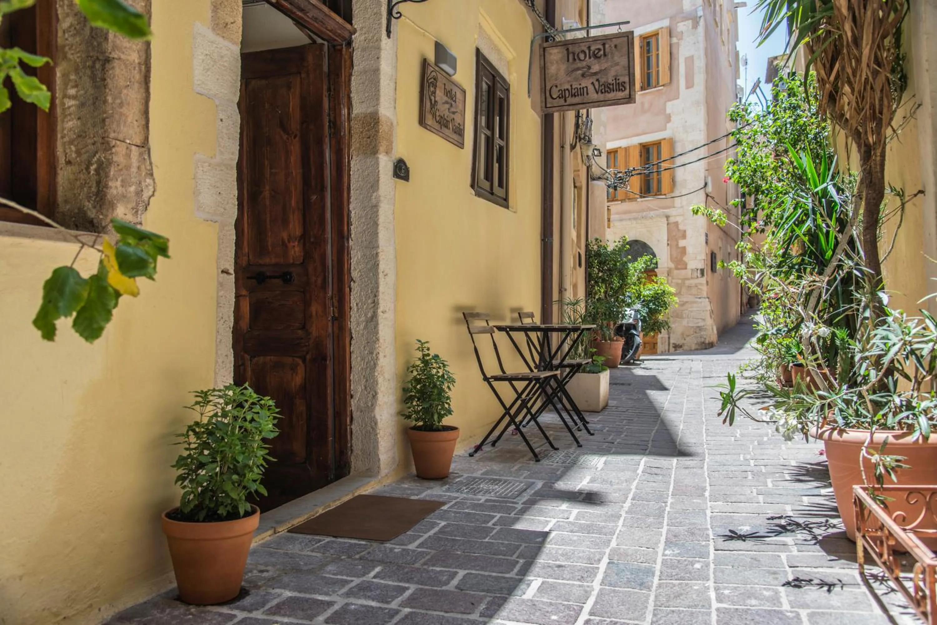 Property building in Captain Vasilis Hotel