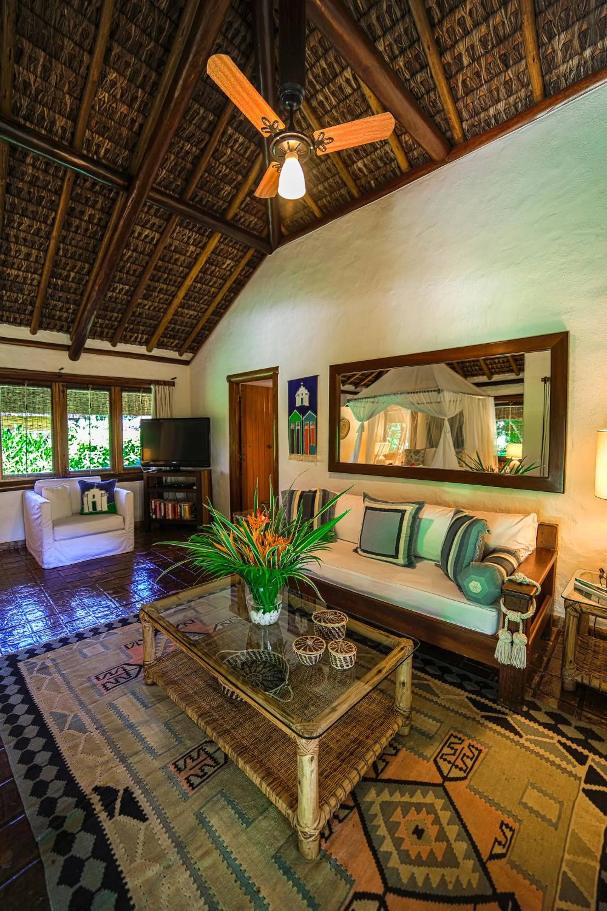 Living room in Hotel e Resort Villas de Trancoso