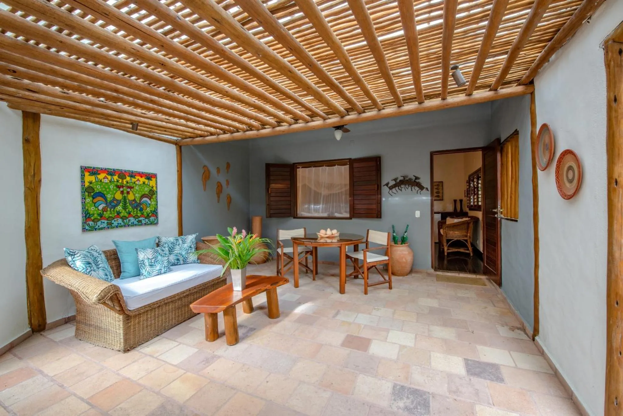 Patio in Hotel e Resort Villas de Trancoso