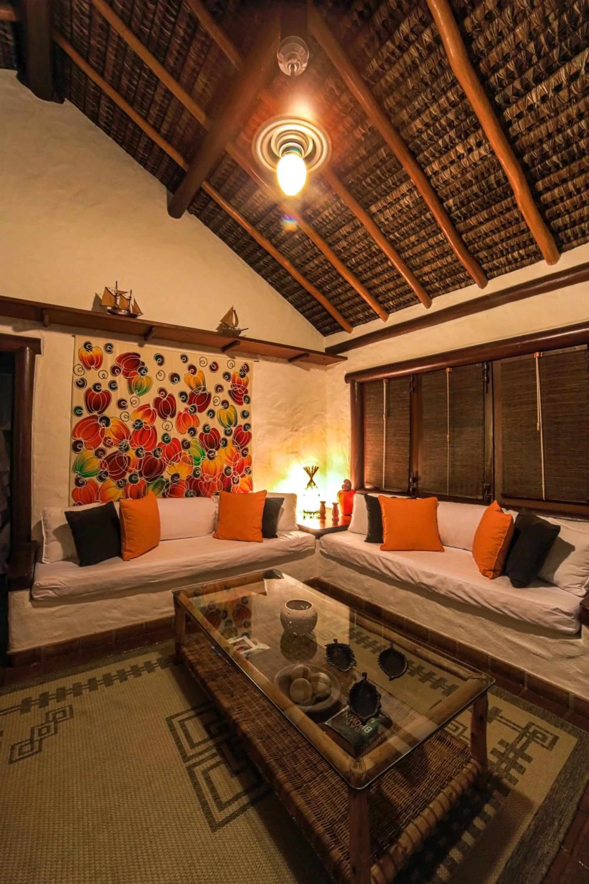 Living room, Bed in Hotel e Resort Villas de Trancoso