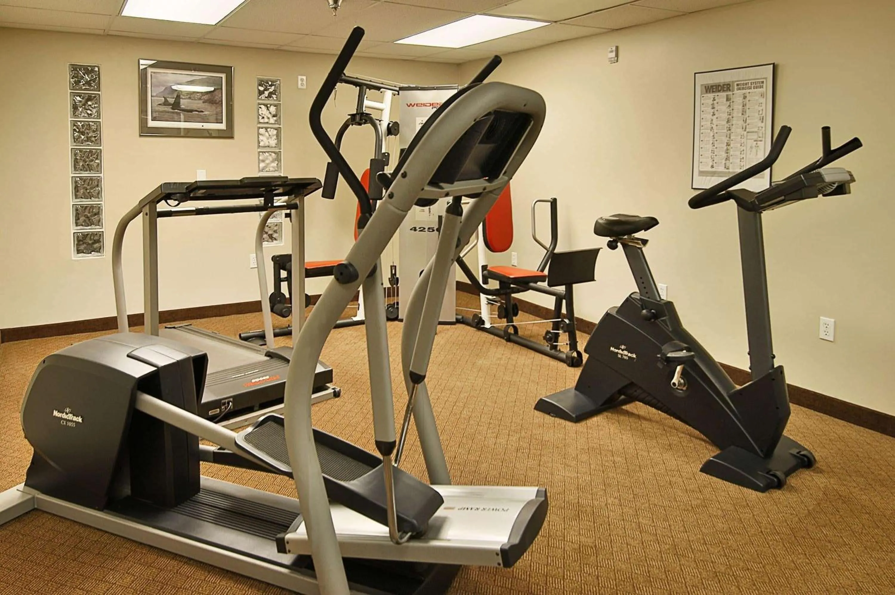 Fitness centre/facilities in Ramada Downtown by Wyndham Anchorage