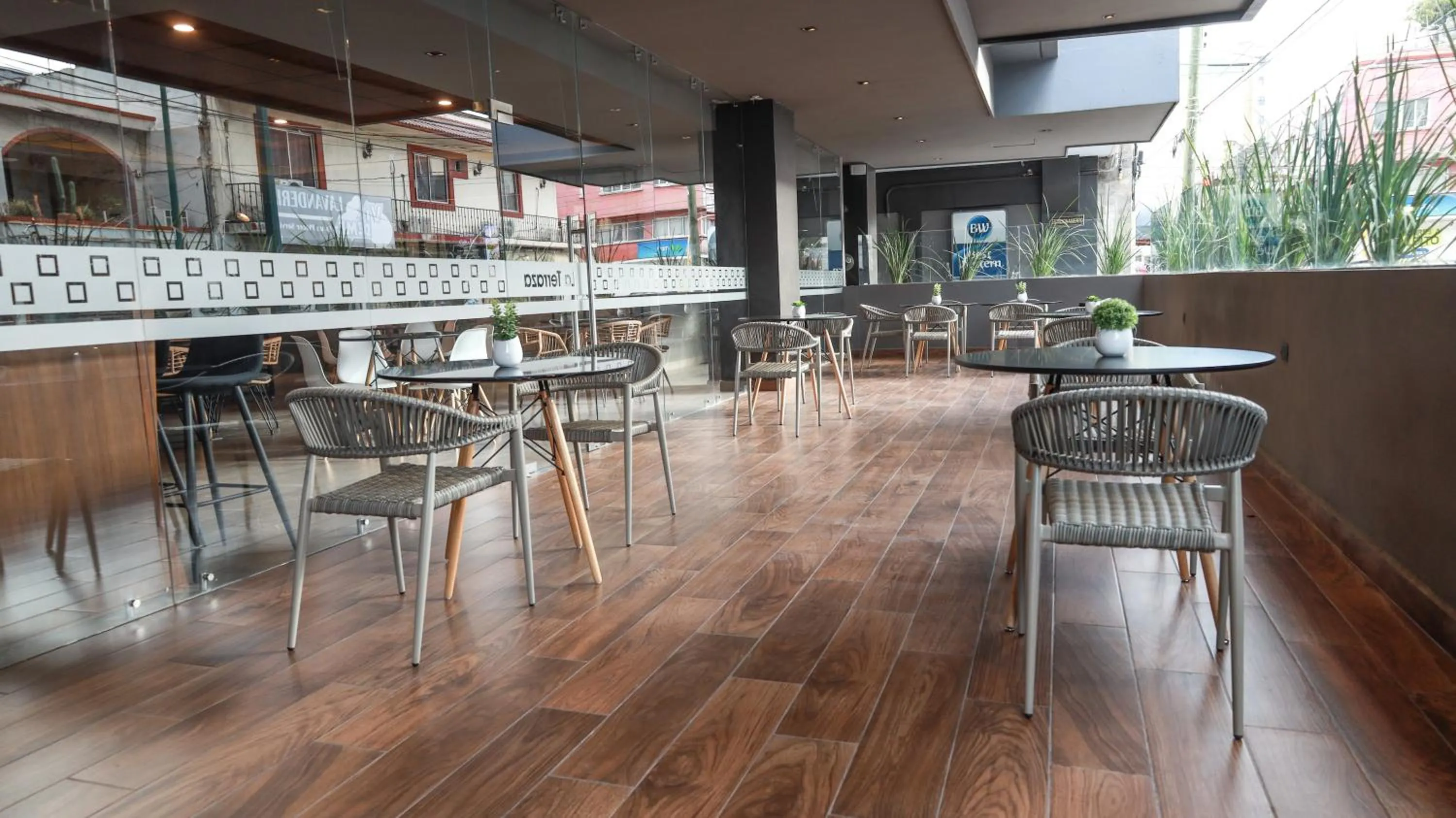 Balcony/Terrace in Best Western Santorin