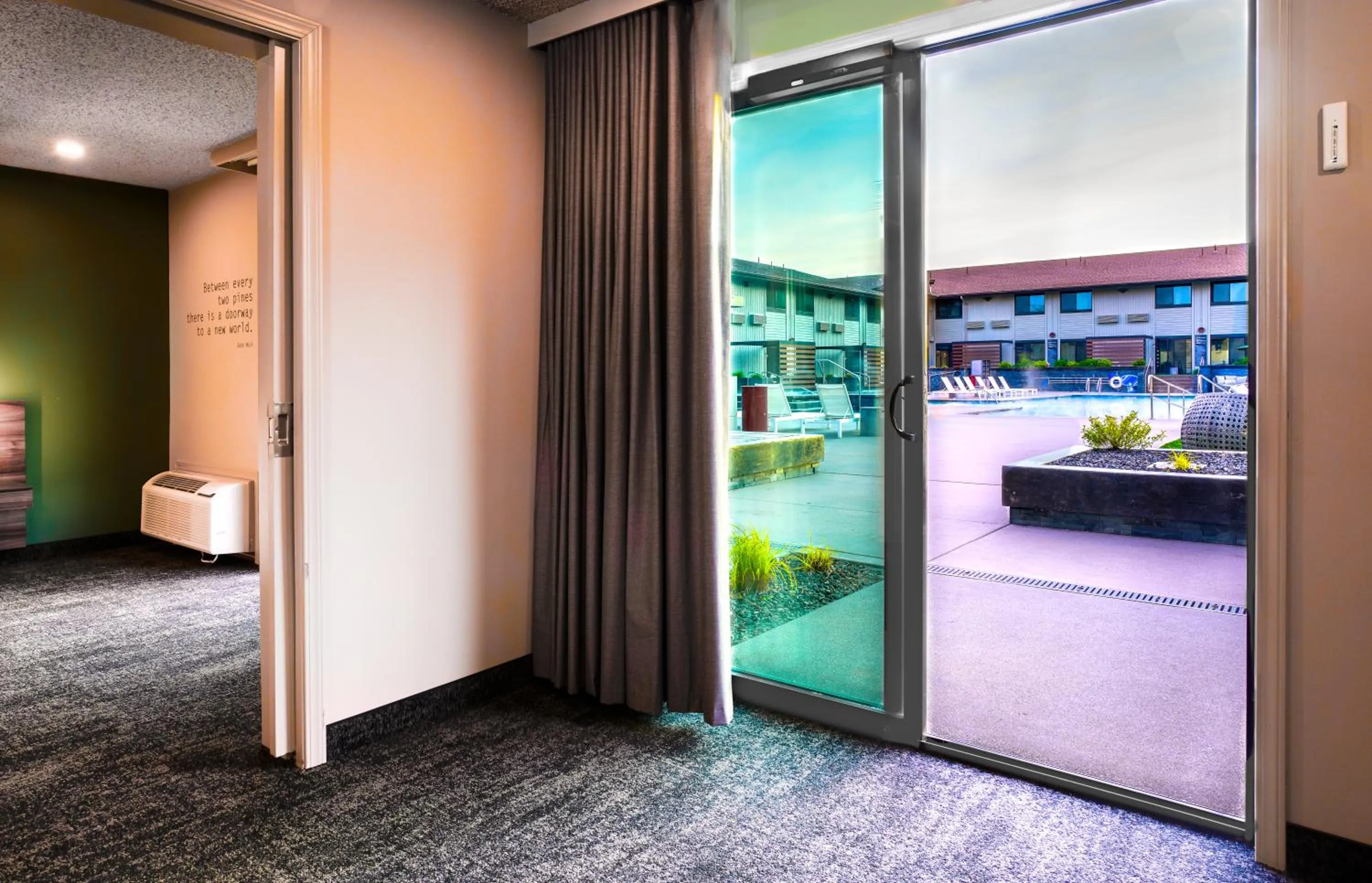 Pool view in Ruby River Hotel