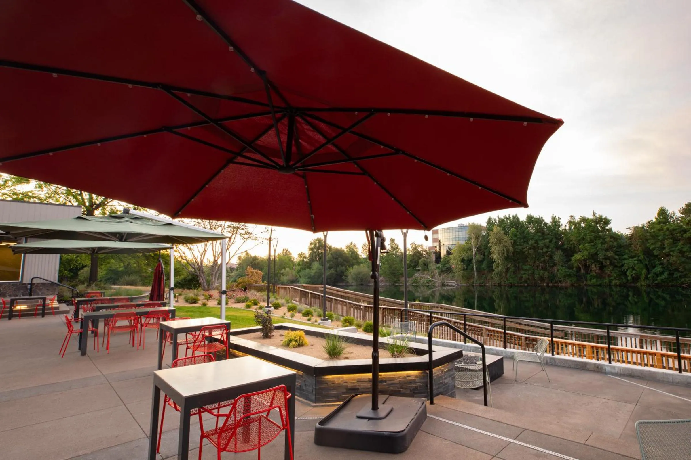 Patio in Ruby River Hotel