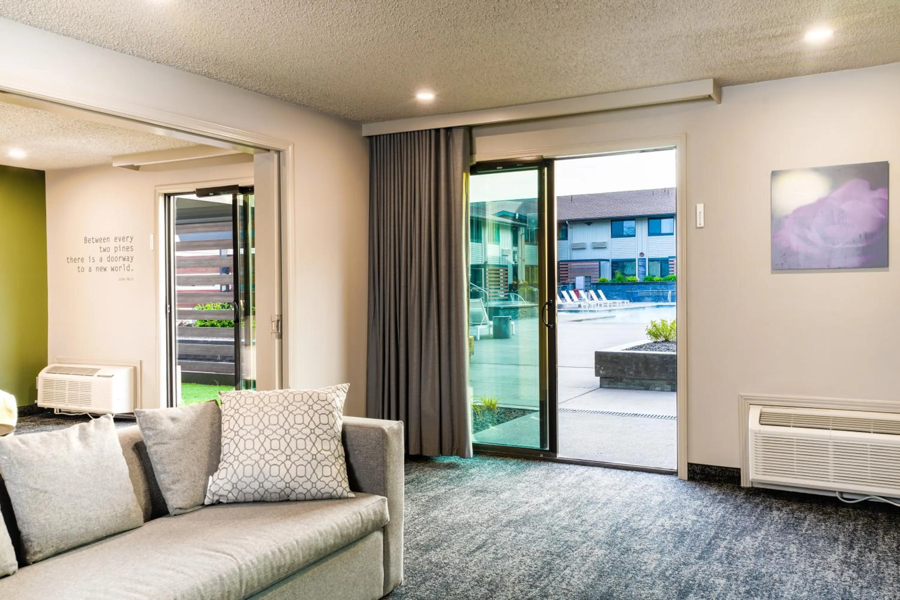 Pool view in Ruby River Hotel