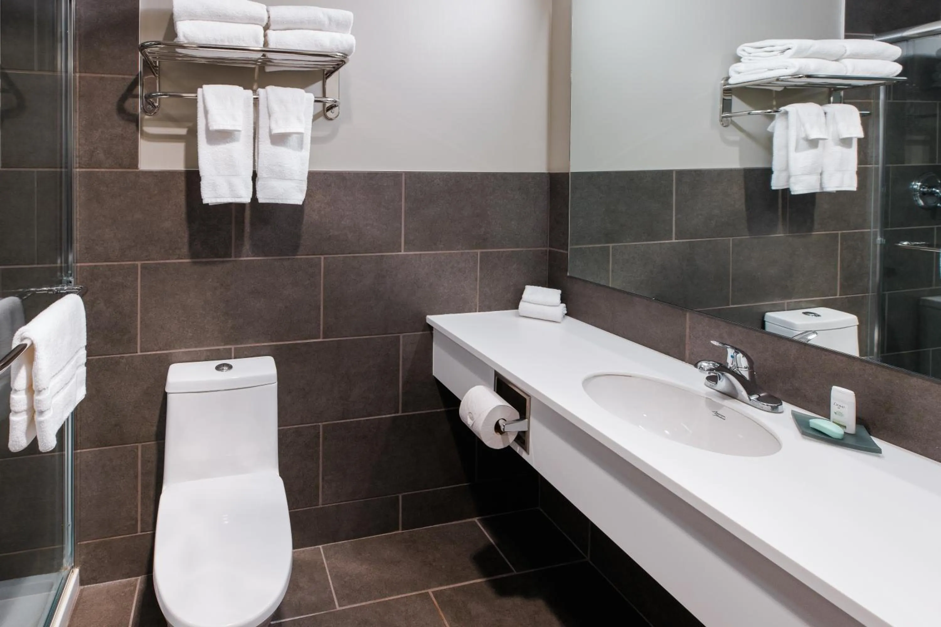 Bathroom in Ruby River Hotel