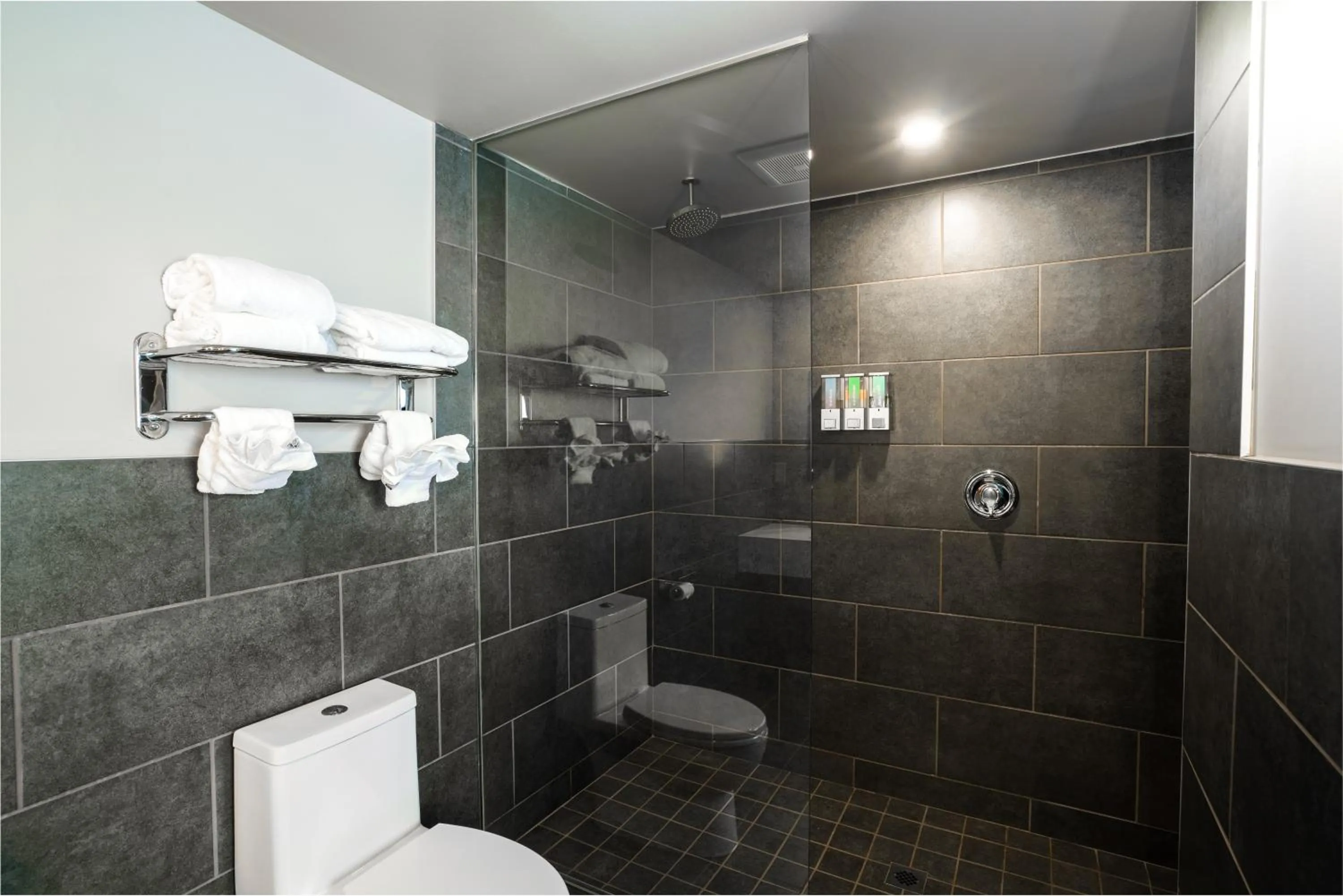 Bathroom in Ruby River Hotel