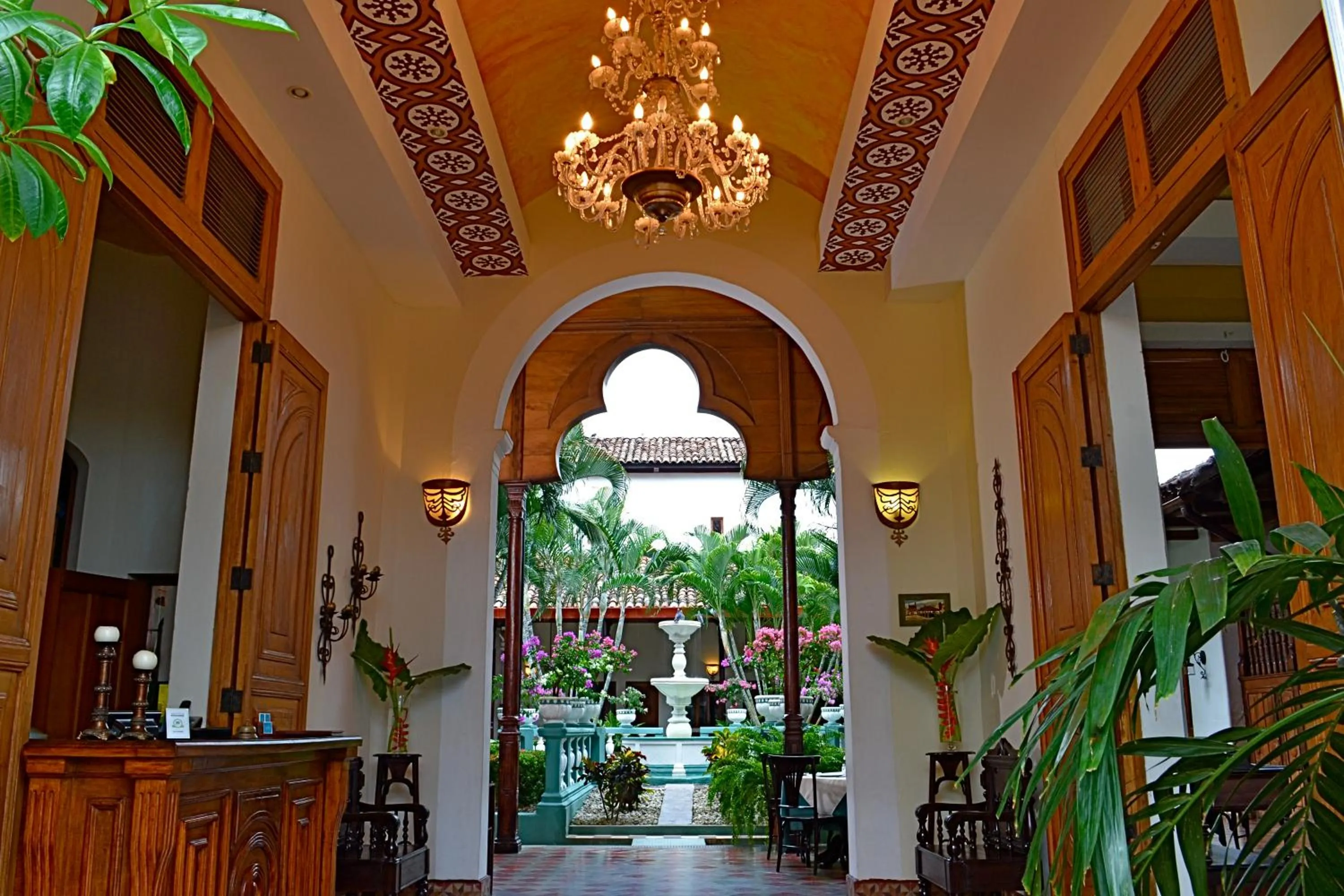 Lobby or reception in Hotel Dario Granada