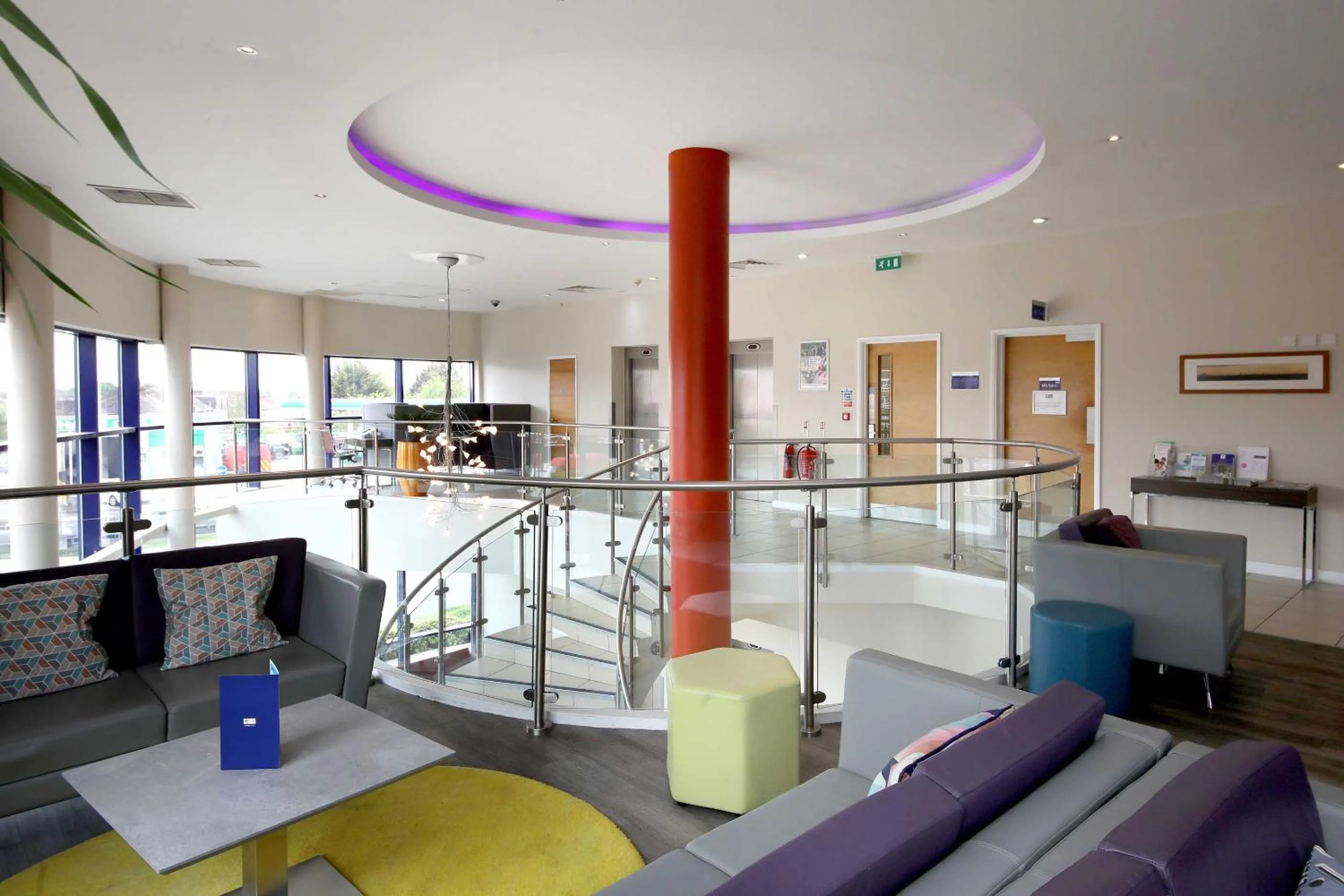 Seating area in Holiday Inn Express London - Newbury Park, an IHG Hotel