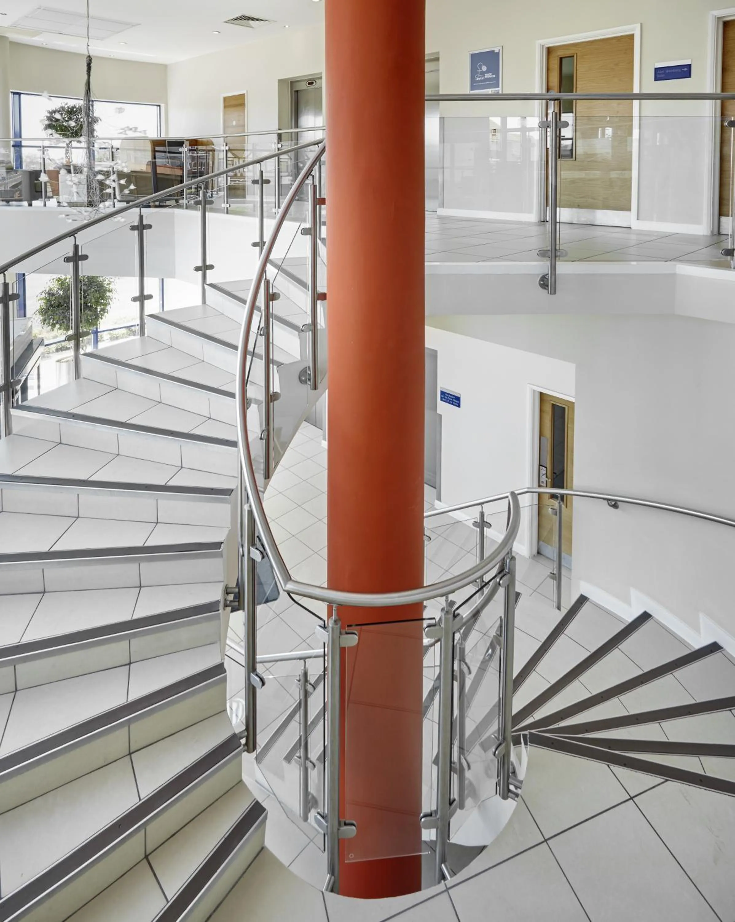 Decorative detail in Holiday Inn Express London - Newbury Park, an IHG Hotel