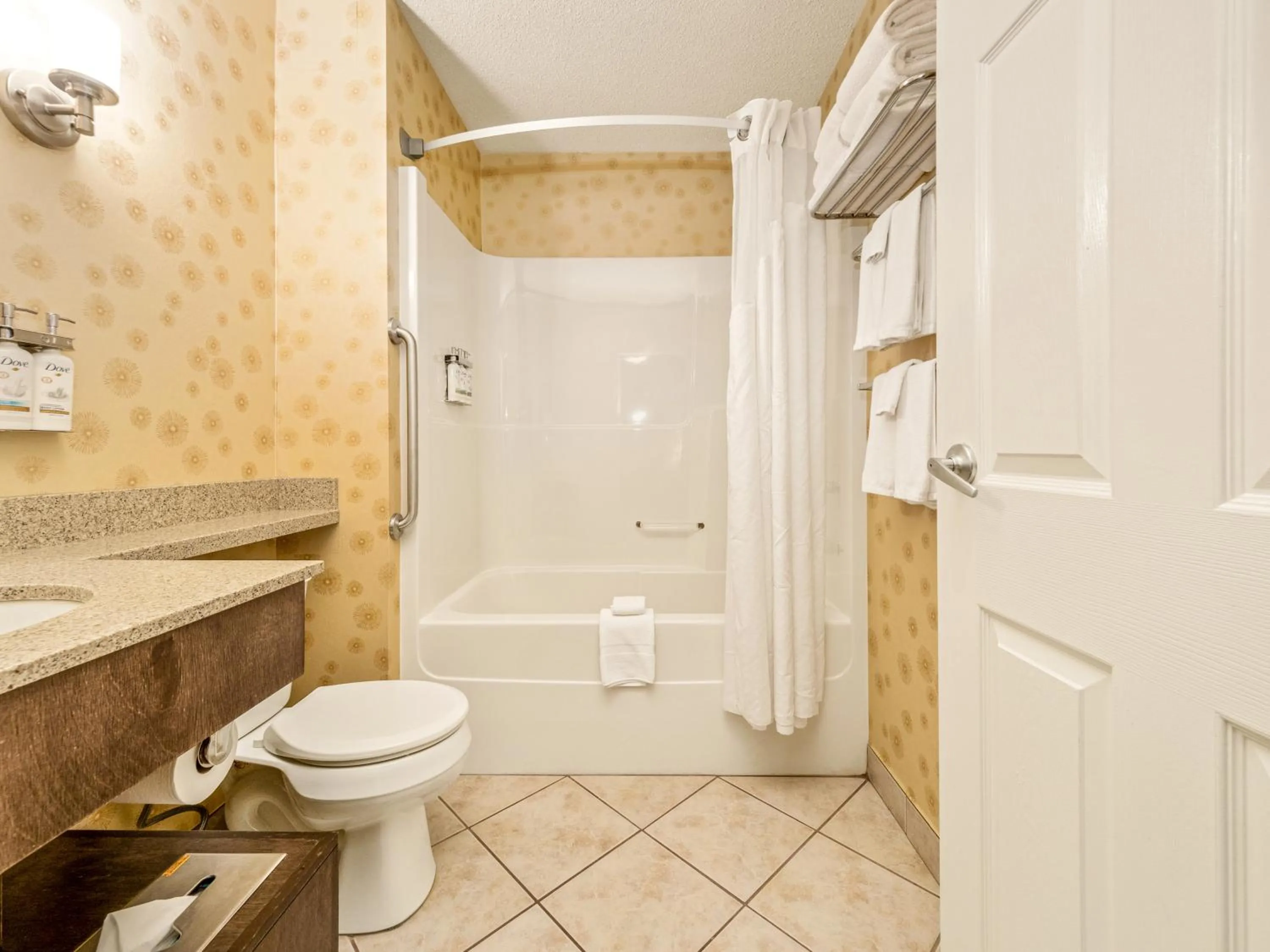 Toilet in Holiday Inn Lethbridge by IHG