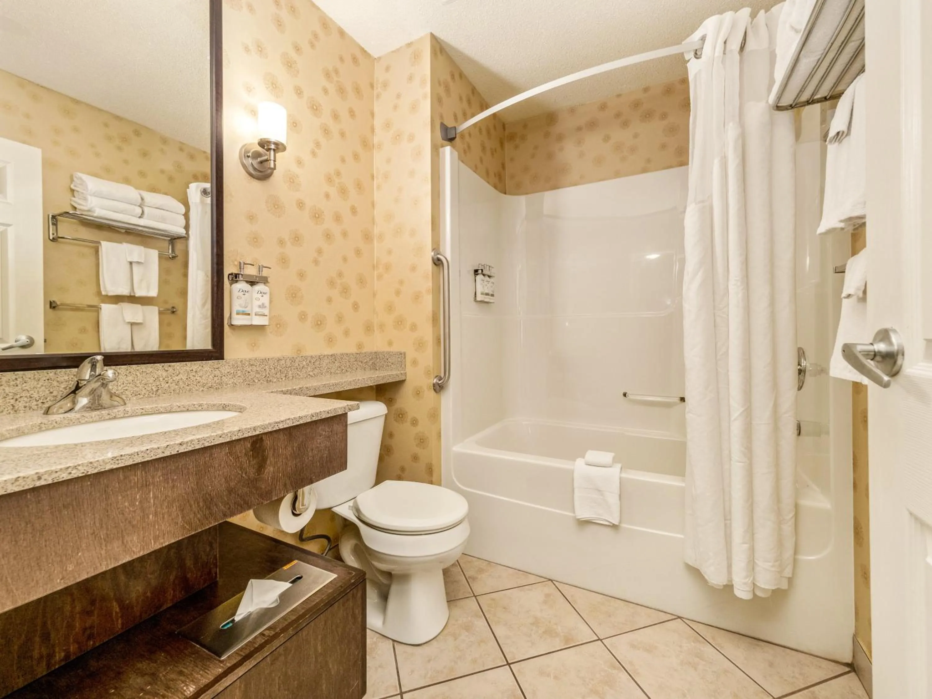 Bathroom in Holiday Inn Lethbridge by IHG