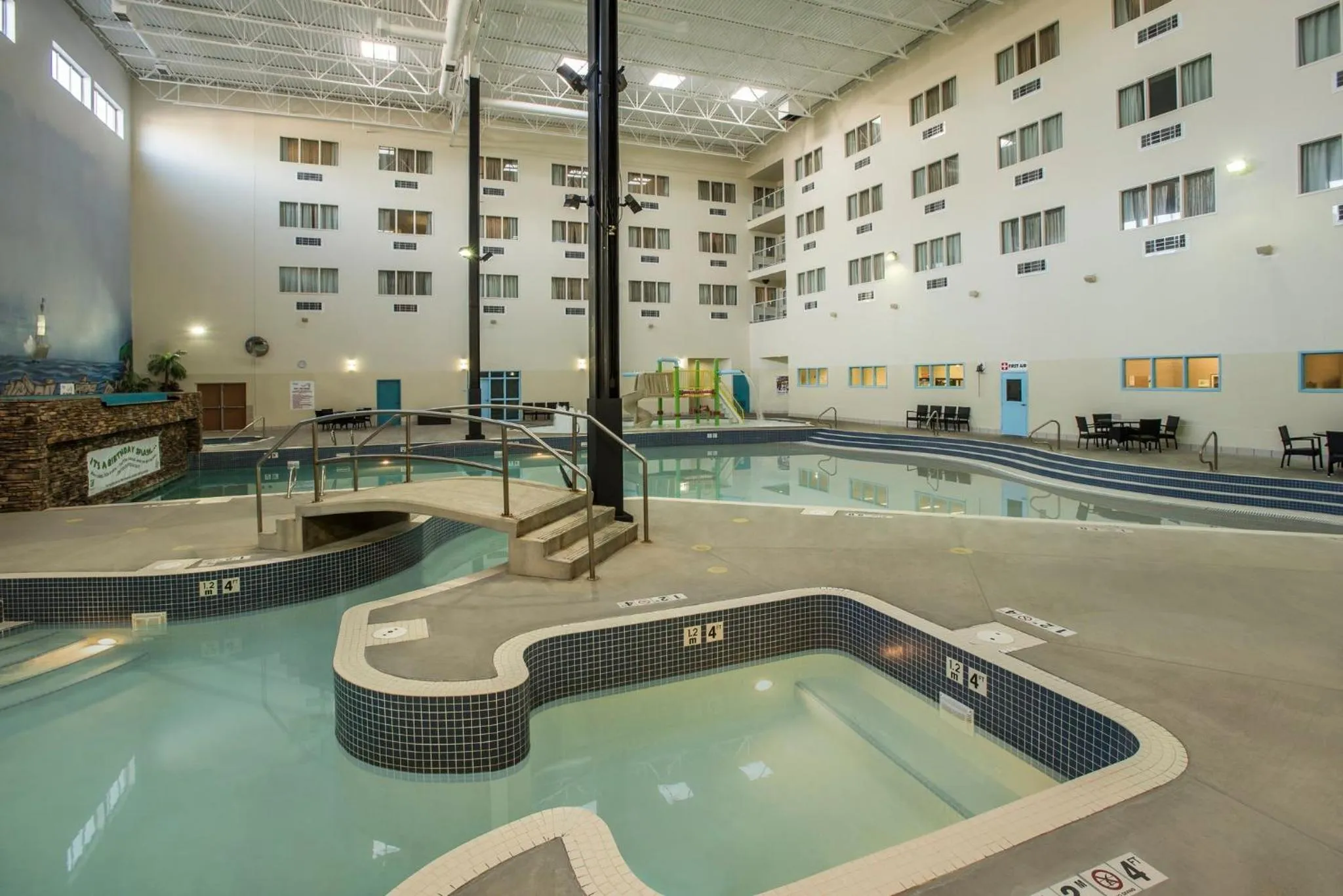 Swimming pool in Holiday Inn Lethbridge by IHG