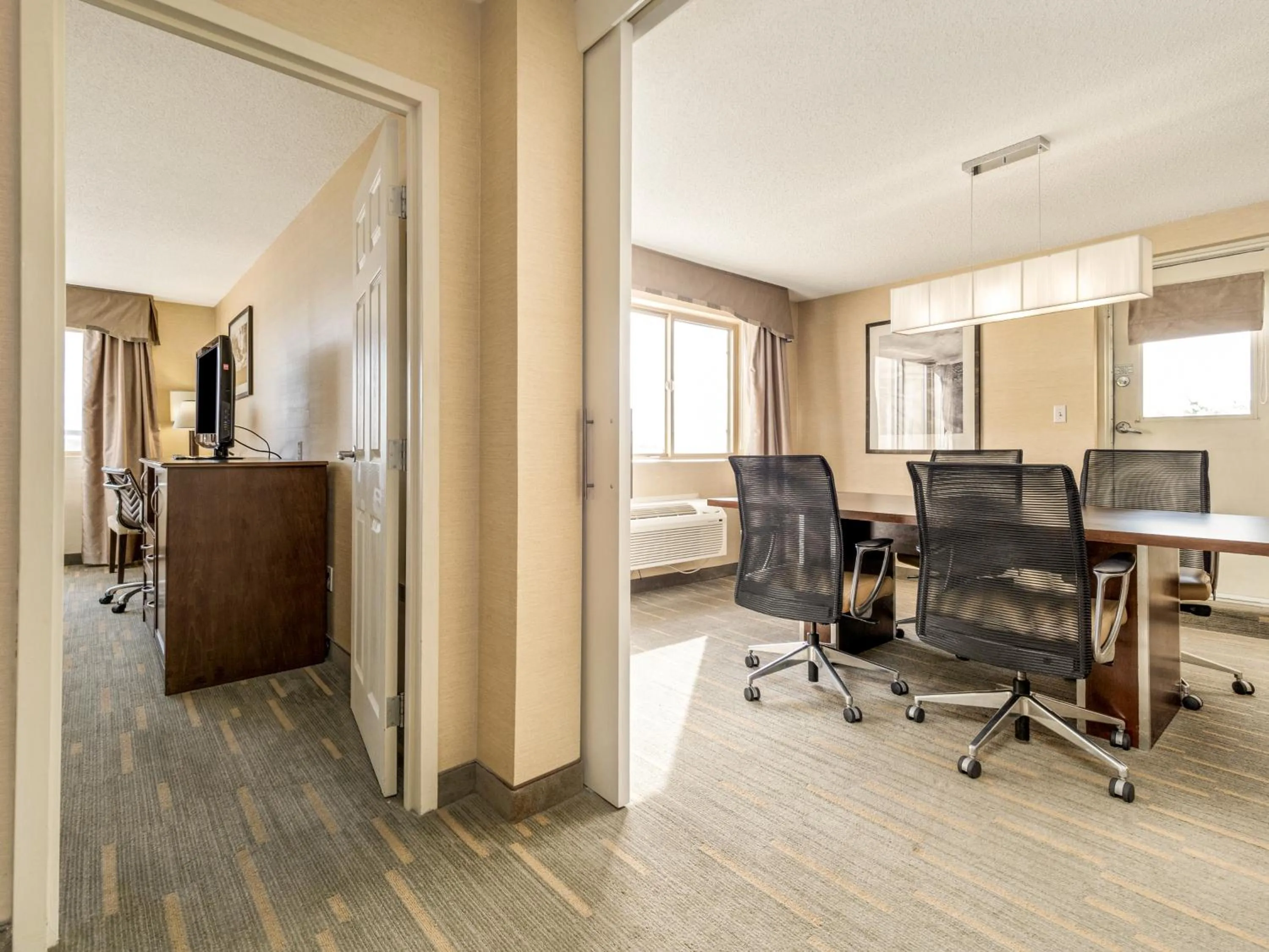 Seating area in Holiday Inn Lethbridge by IHG