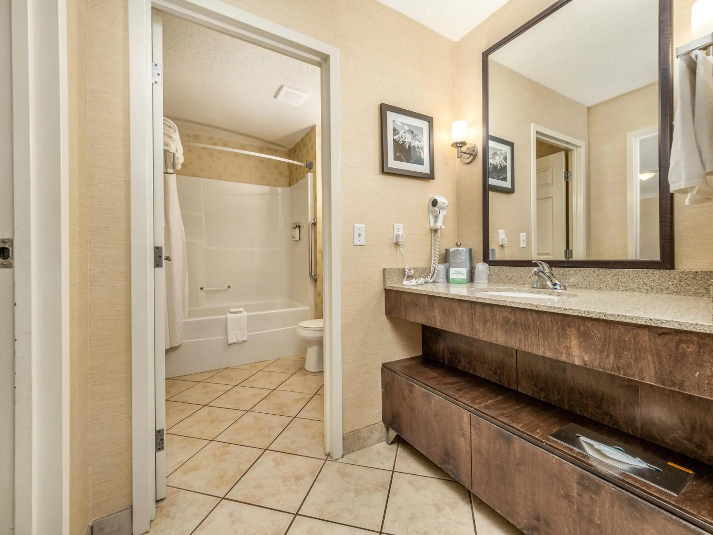 Bathroom in Holiday Inn Lethbridge by IHG