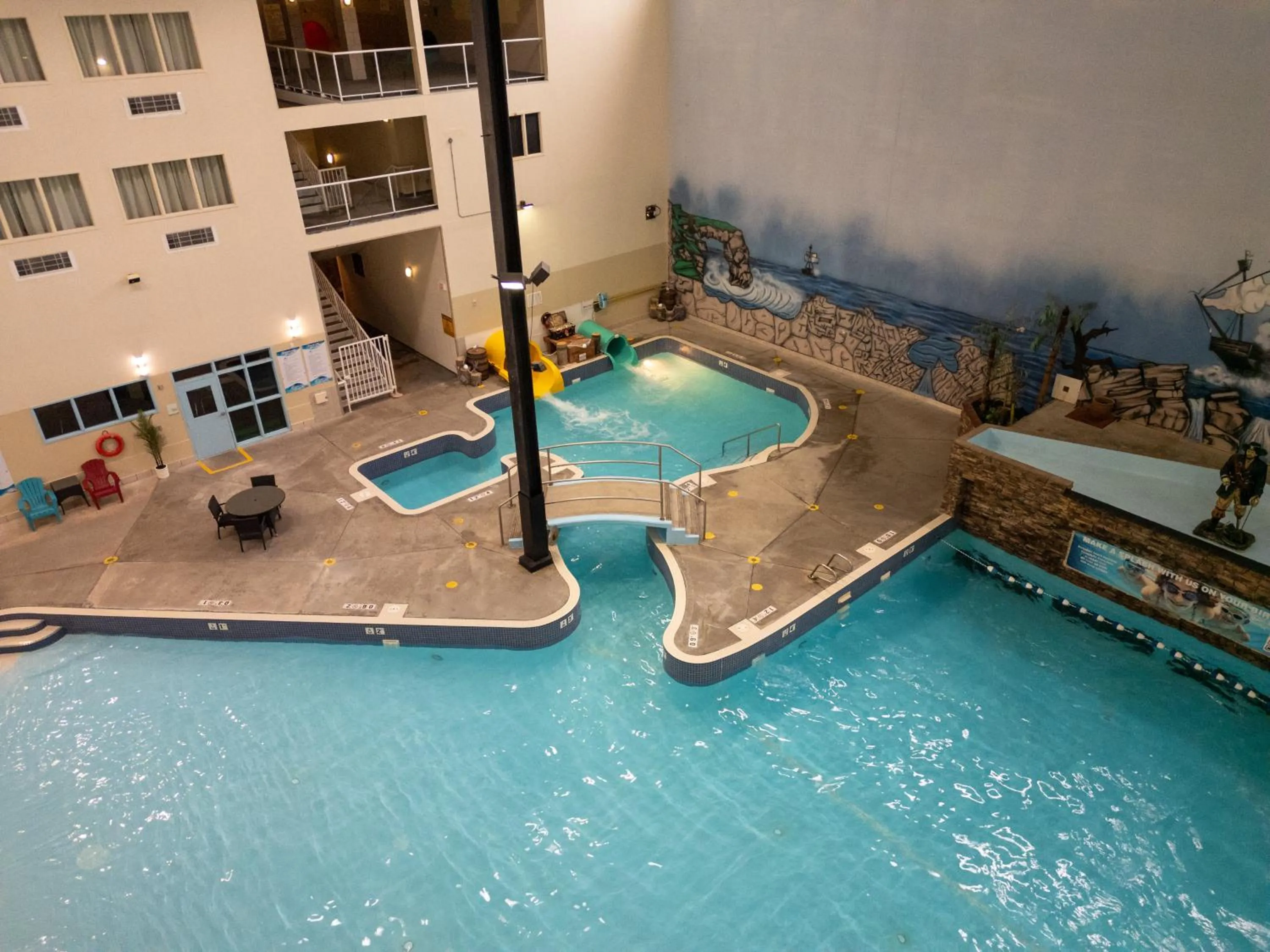 Swimming pool in Holiday Inn Lethbridge by IHG