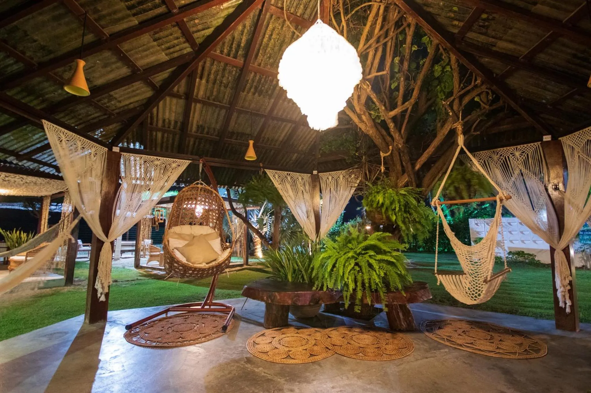 Garden in Pousada Encontro das Águas