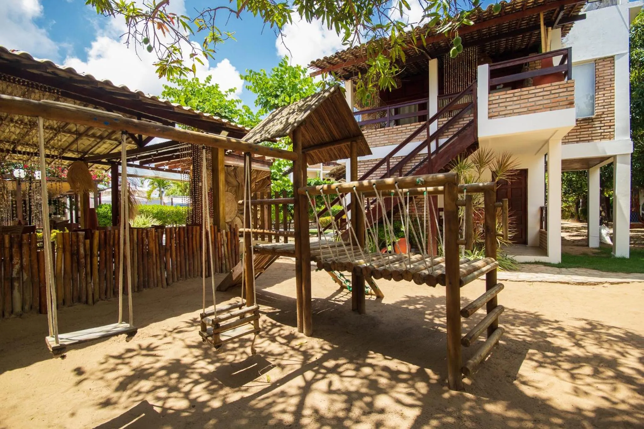 Children play ground in Pousada Encontro das Águas