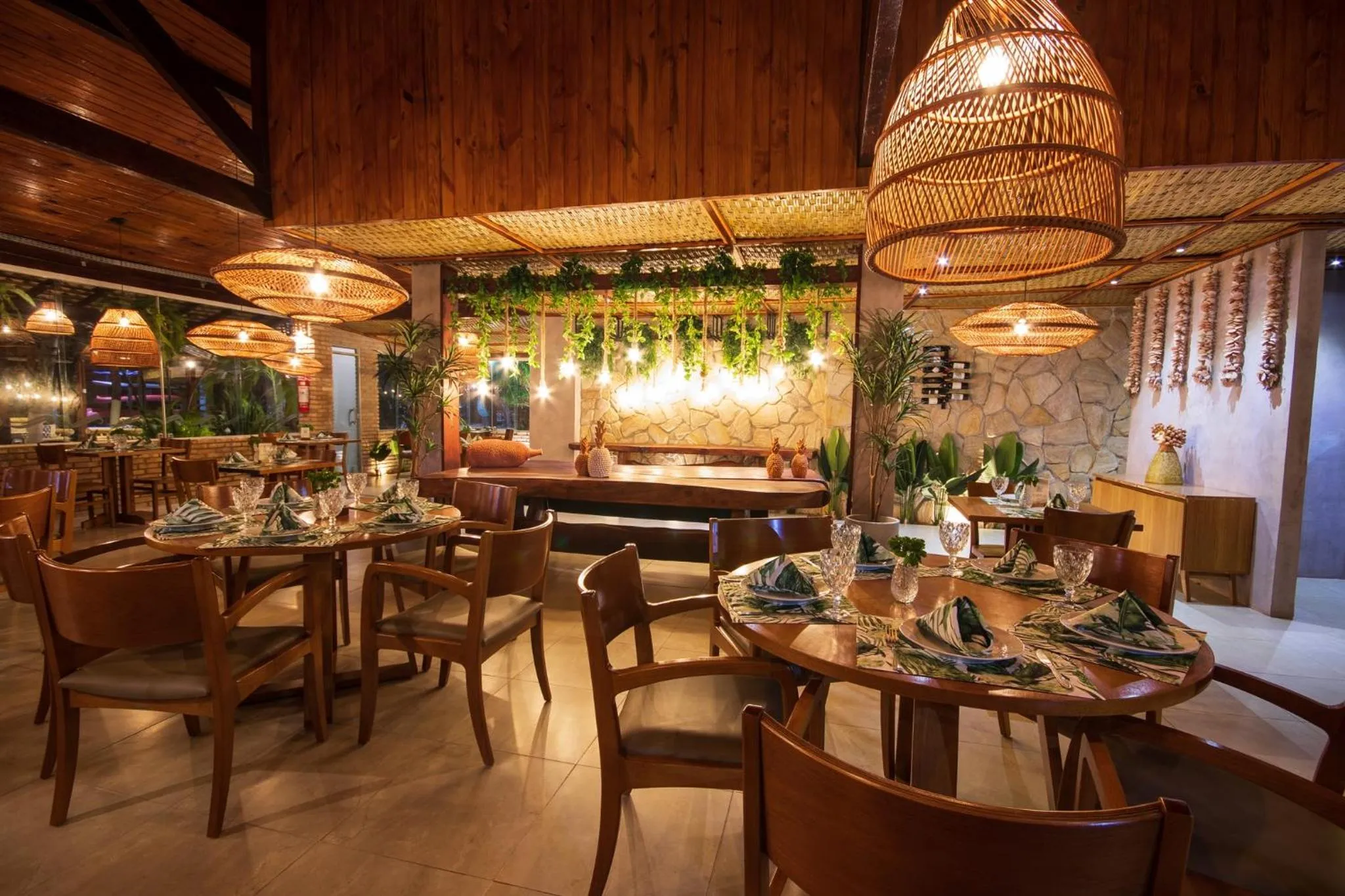 Restaurant/places to eat in Pousada Encontro das Águas