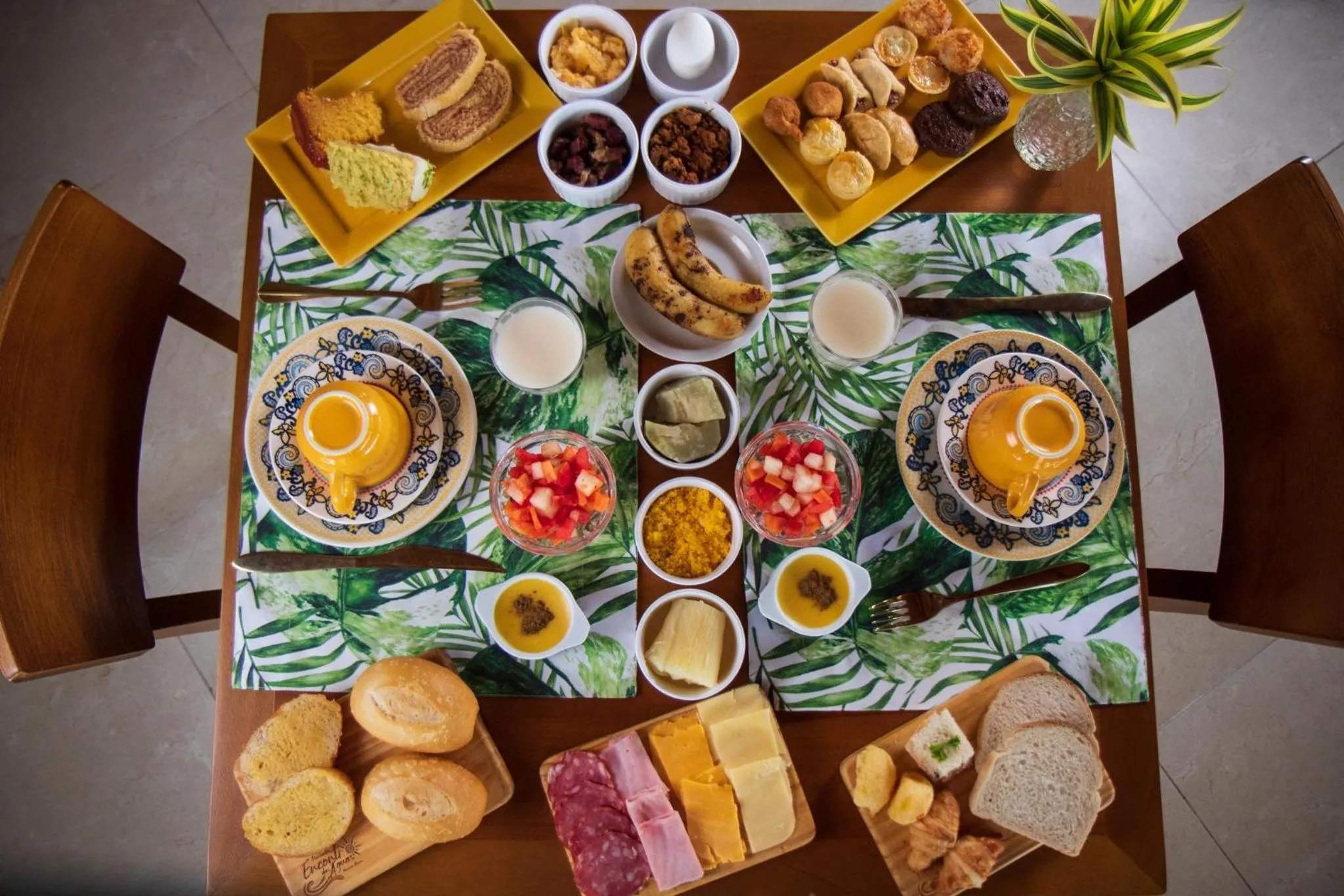 Breakfast in Pousada Encontro das Águas