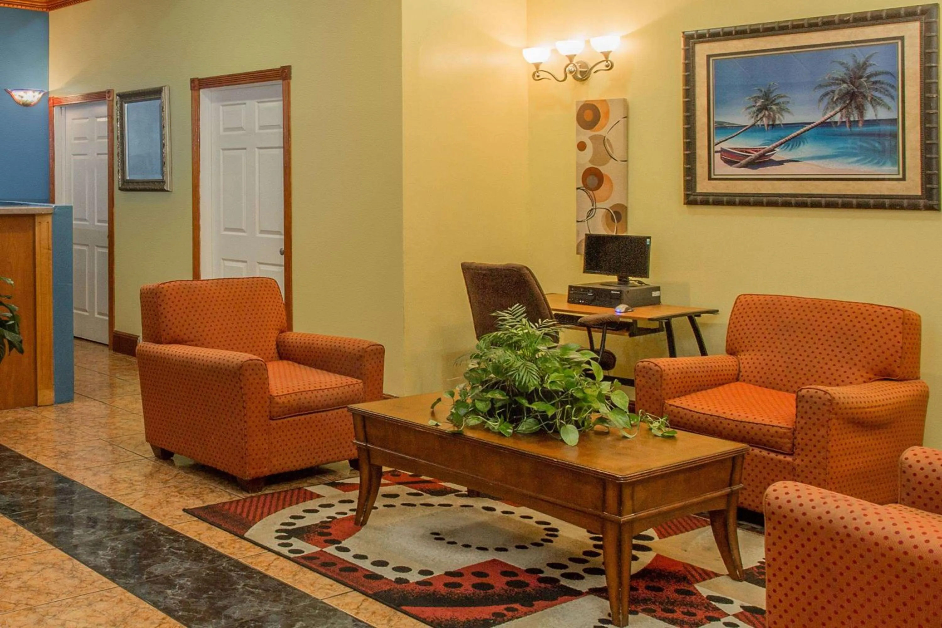 Lobby or reception in Days Inn by Wyndham Fort Myers