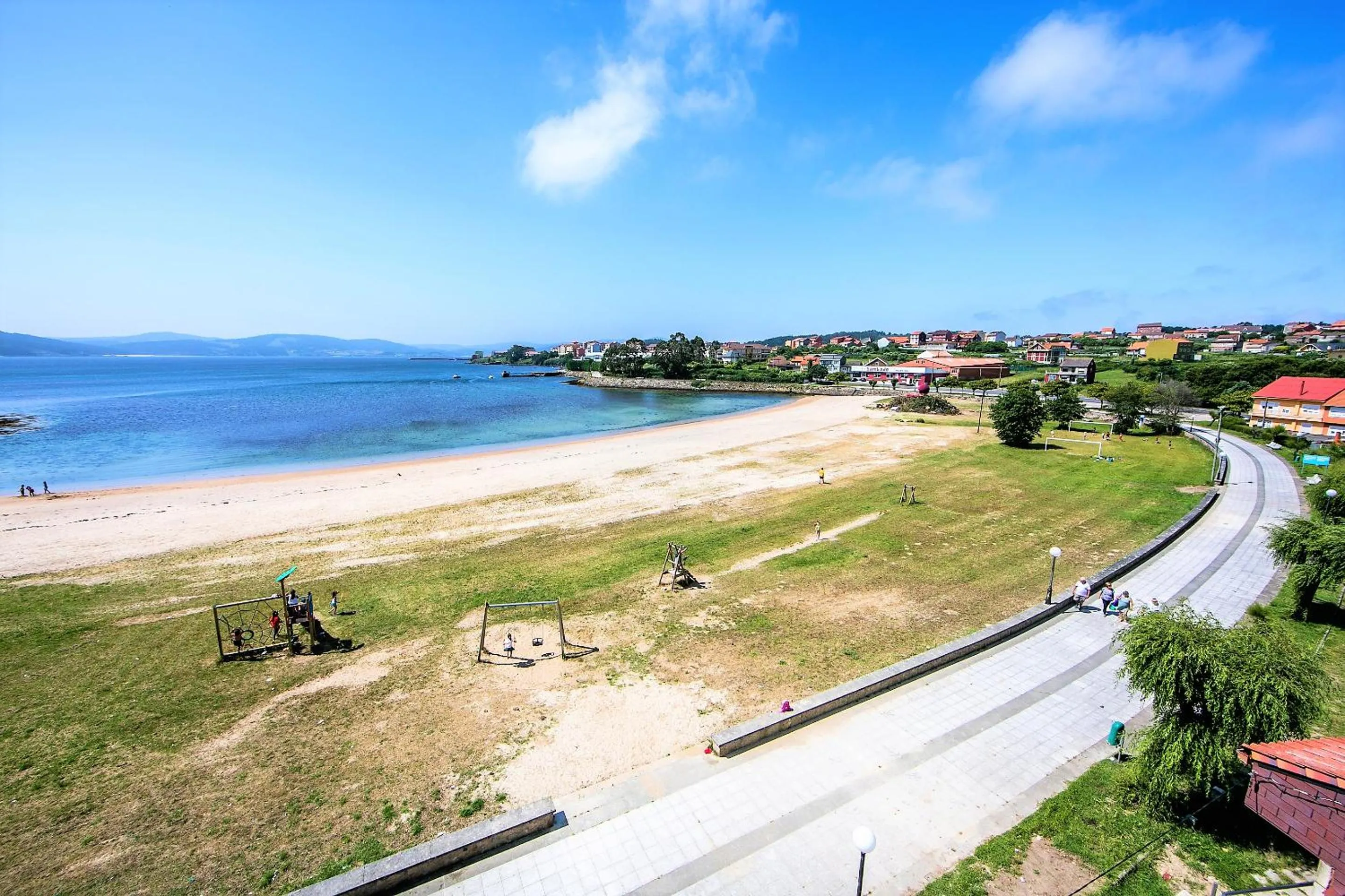 Natural landscape in Playa de Camariñas